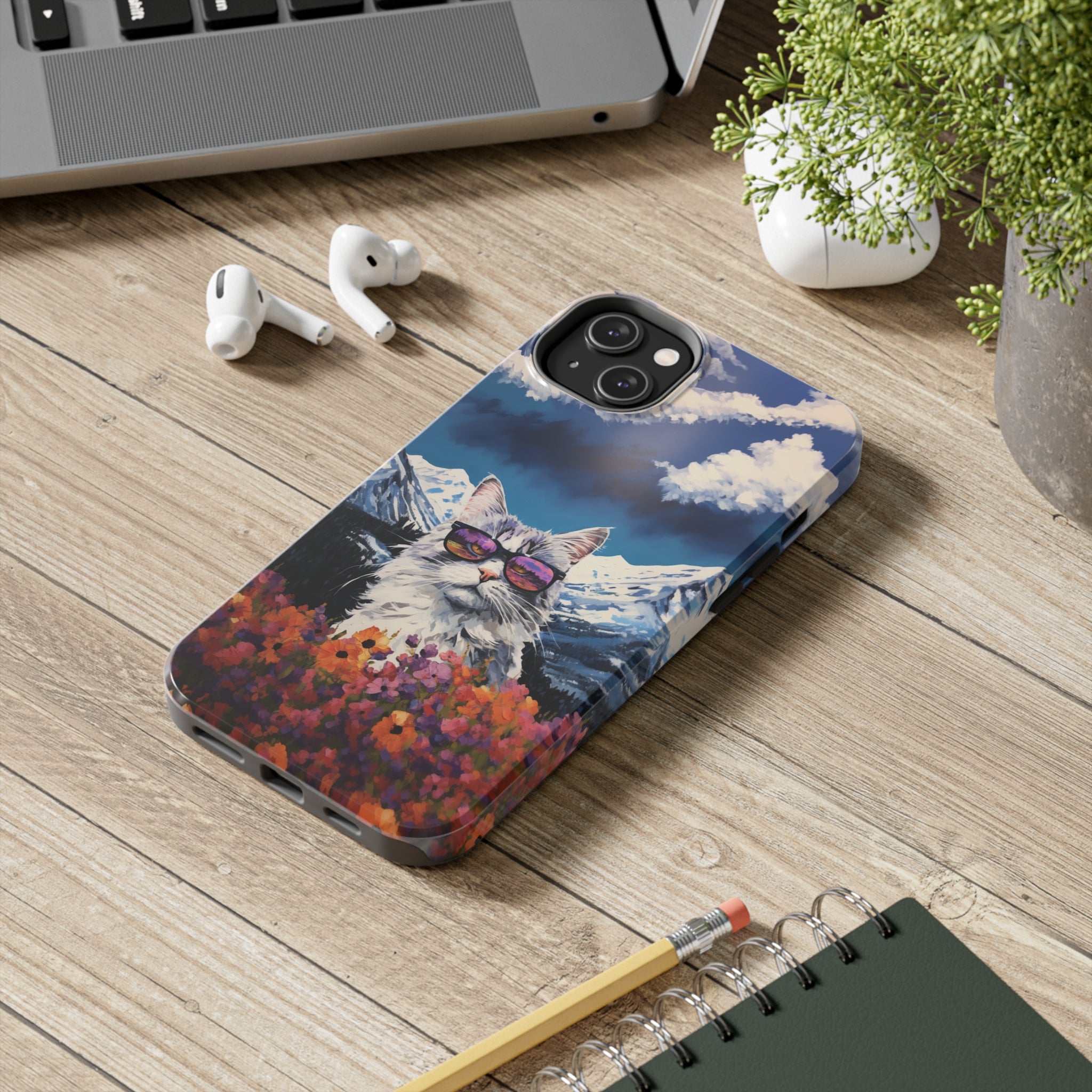 Maine Coon Magic: Impact-Resistant iPhone Case