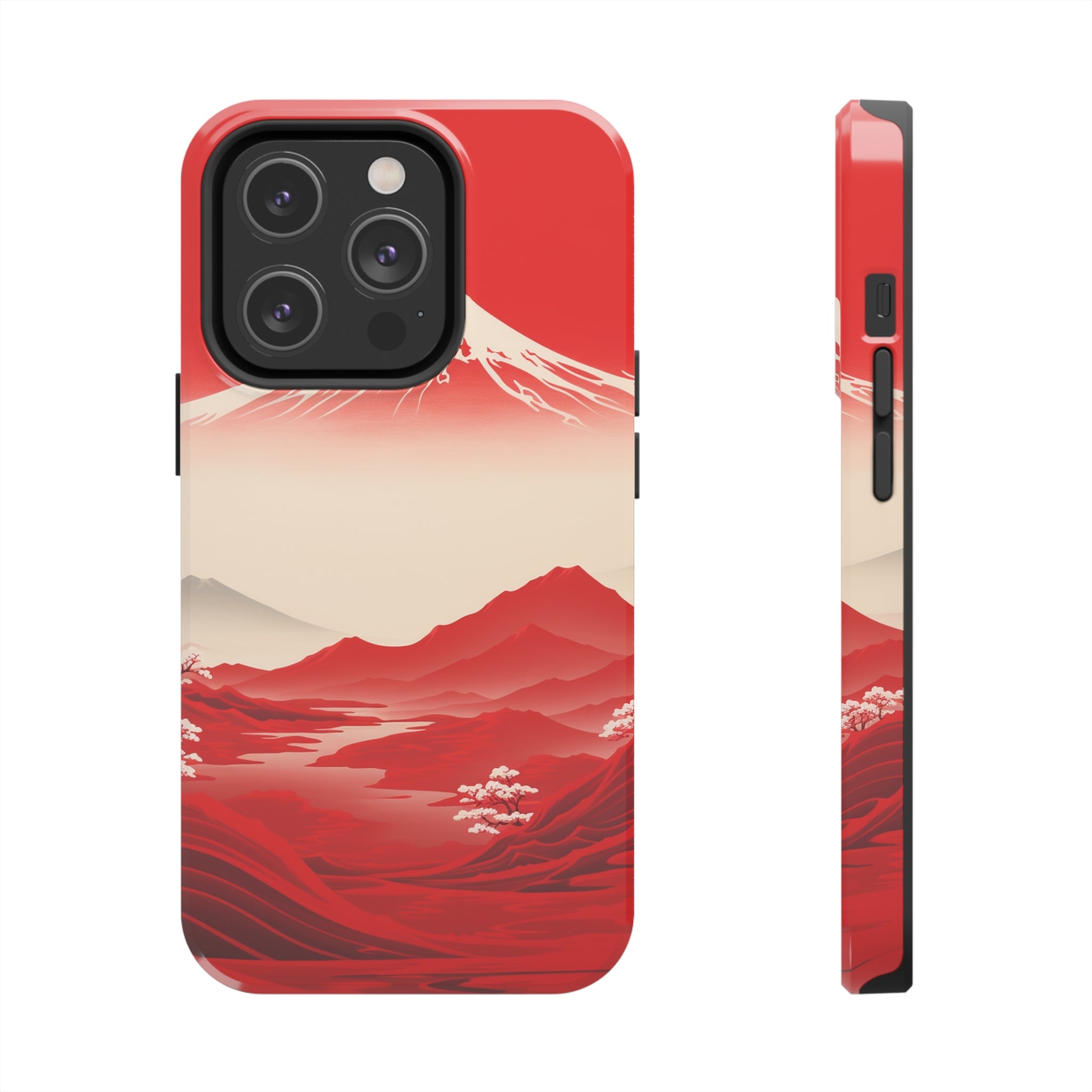 Bloody Fuji: Impact-Resistant iPhone Case