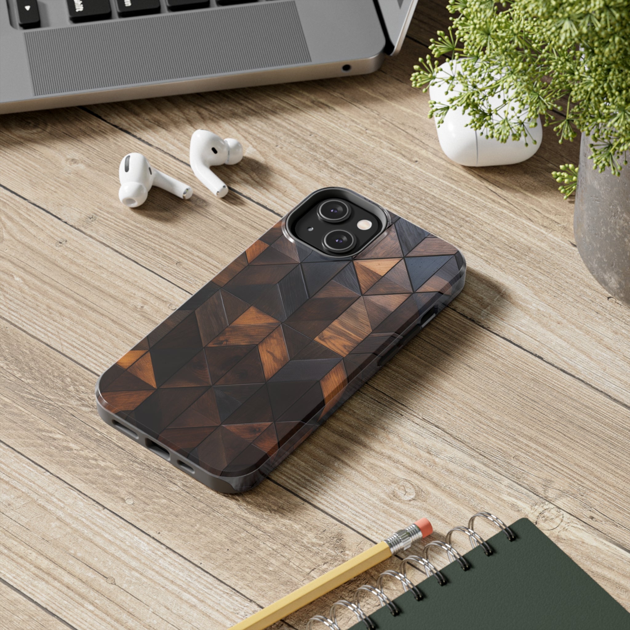 Woody: Impact-Resistant iPhone Case