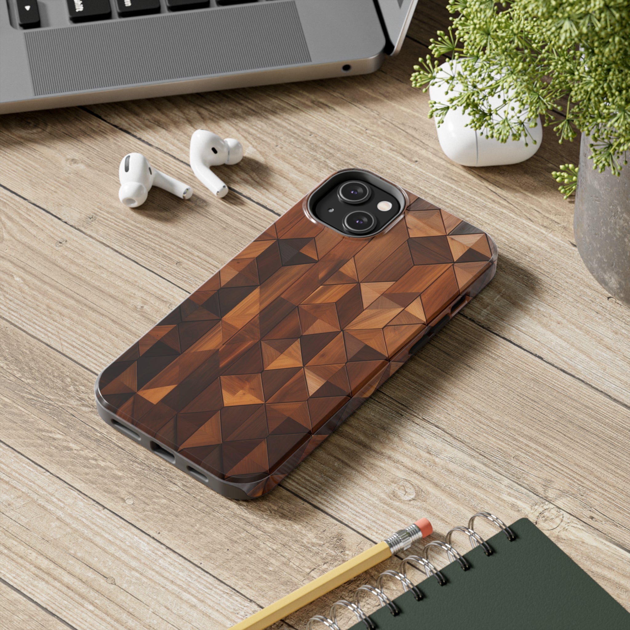 Woody: Impact-Resistant iPhone Case