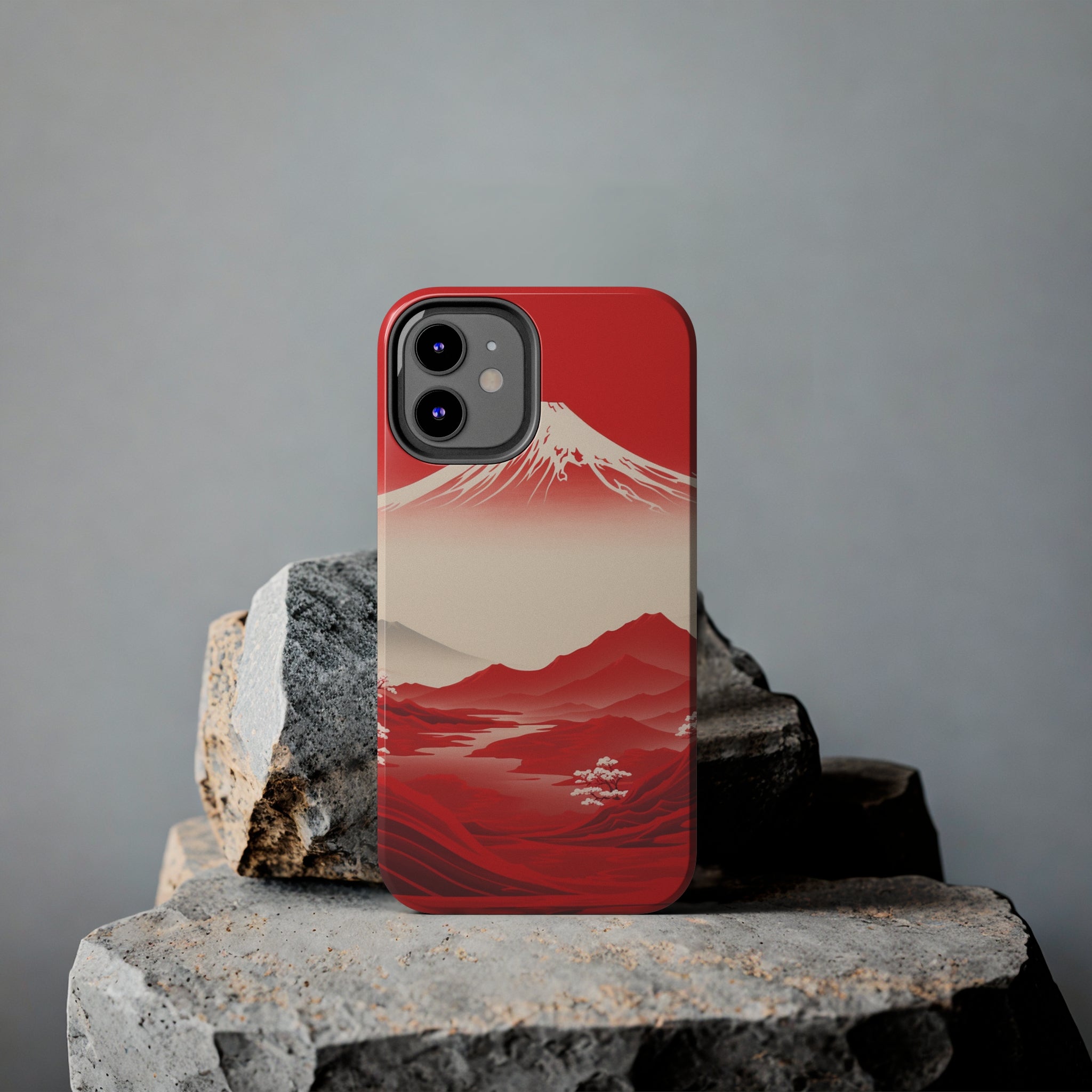 Bloody Fuji: Impact-Resistant iPhone Case