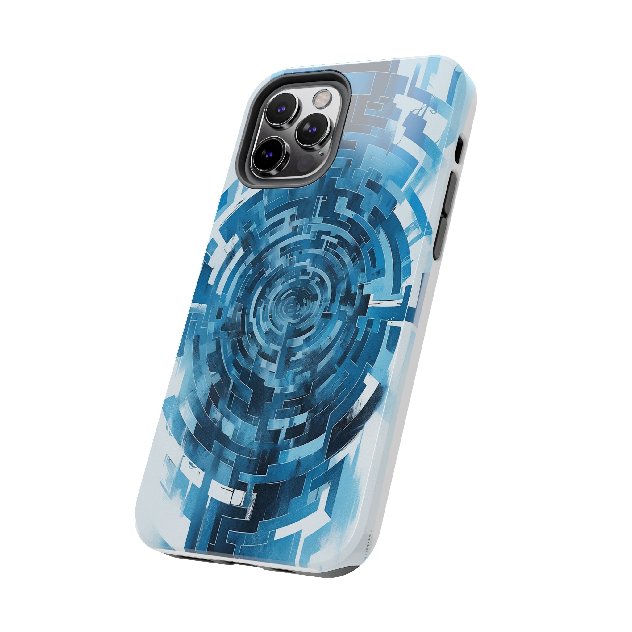 Mysterious Maze: Impact-Resistant iPhone case