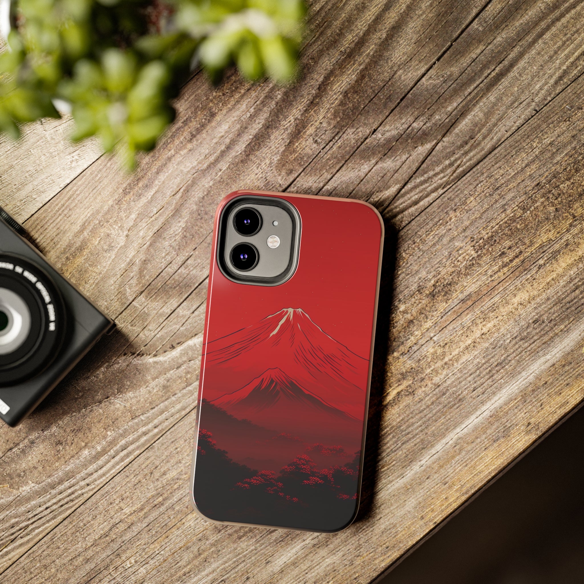 Bloody Fuji: Impact-Resistant iPhone Case