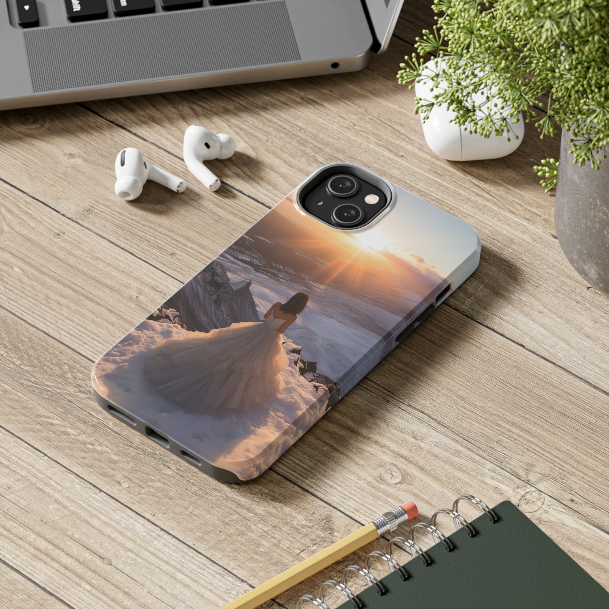 Bride's Horizon - Impact-Resistant iPhone Case