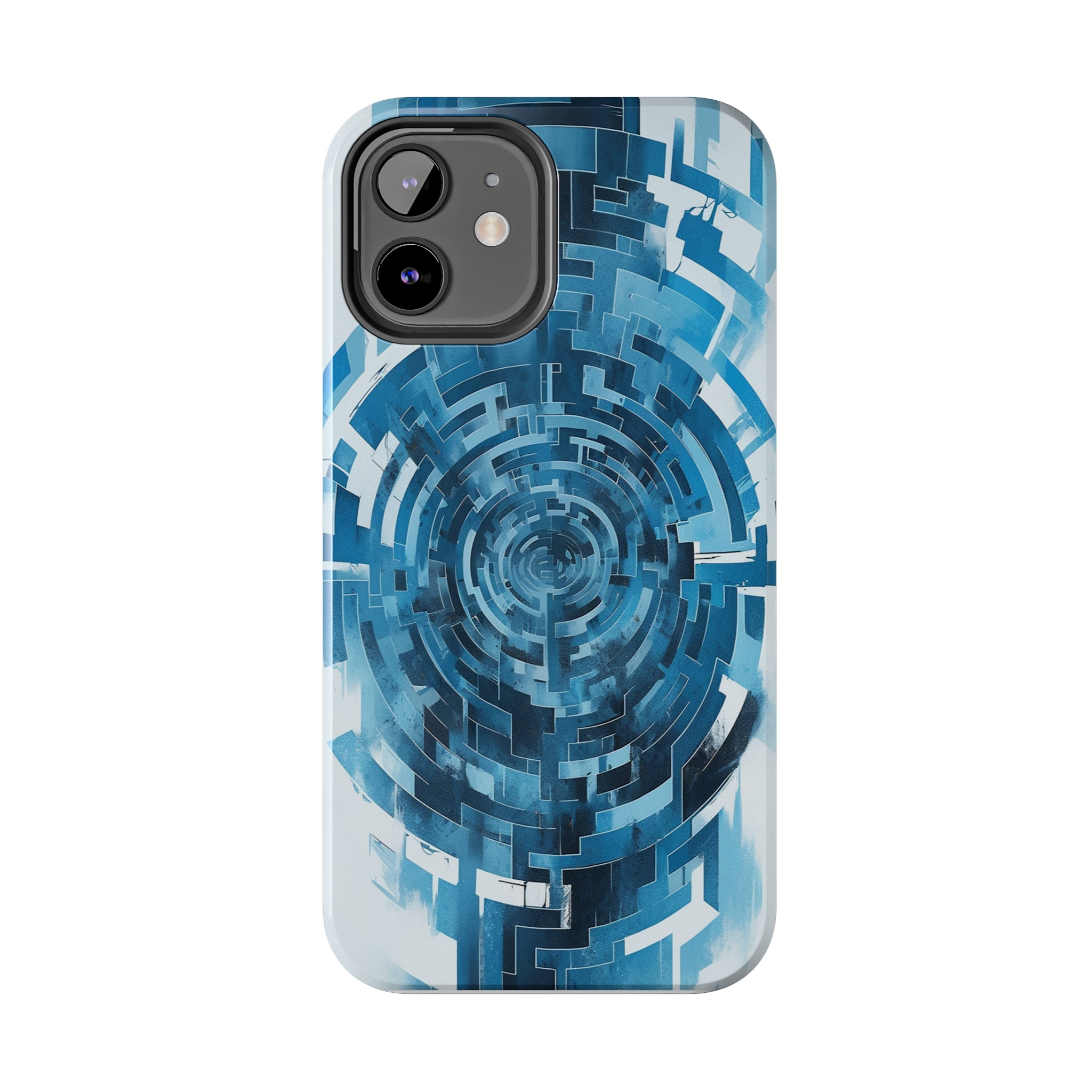 Mysterious Maze: Impact-Resistant iPhone case