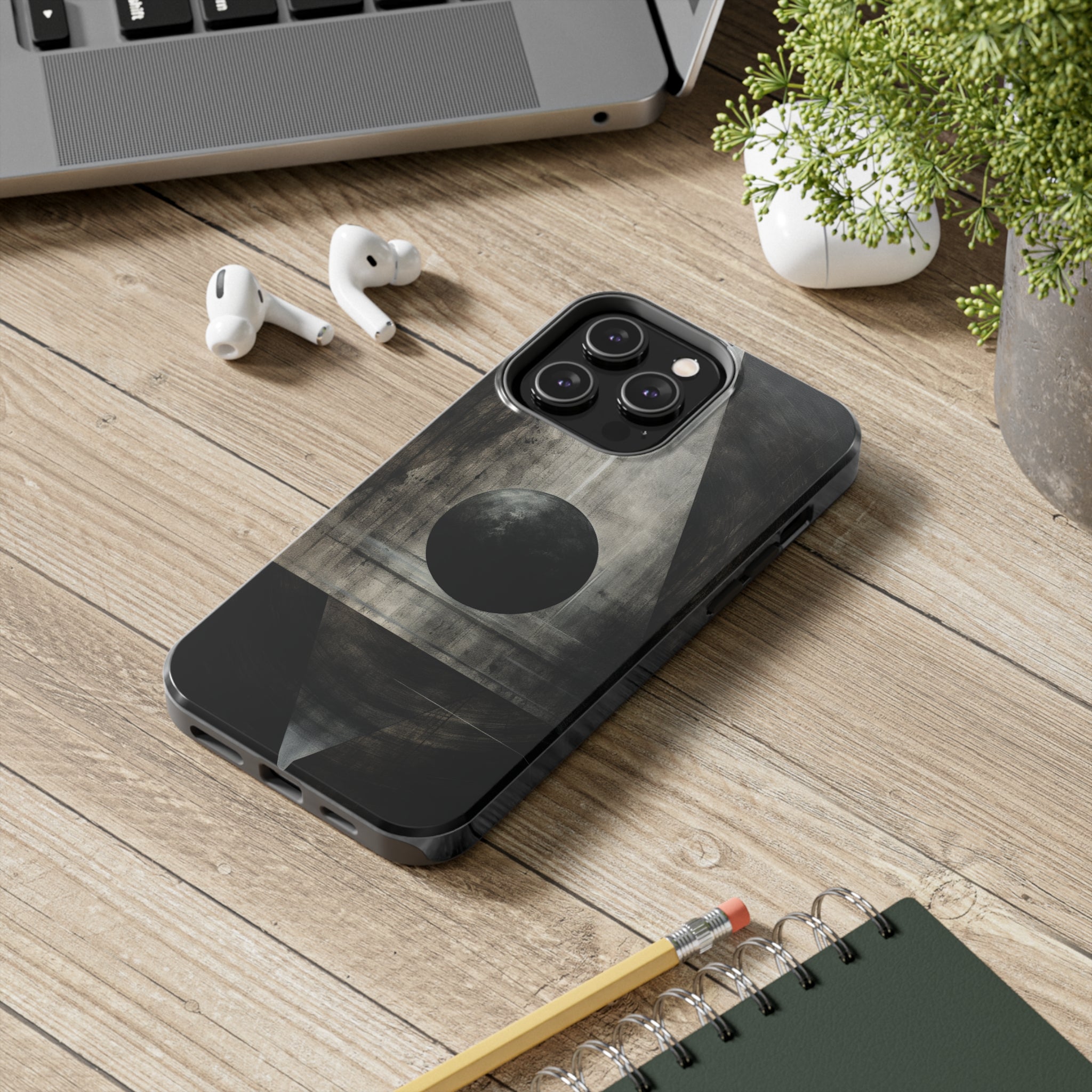 Dark Chaos: Impact-Resistant iPhone Case