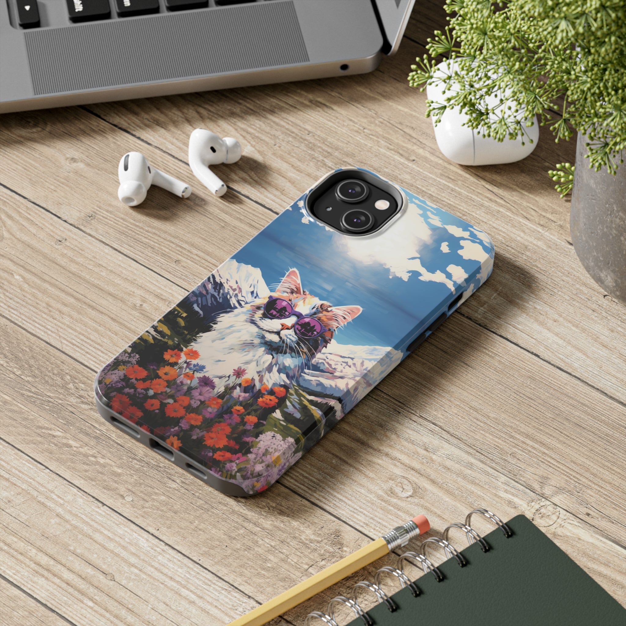 Maine Coon Magic: Impact-Resistant iPhone Case