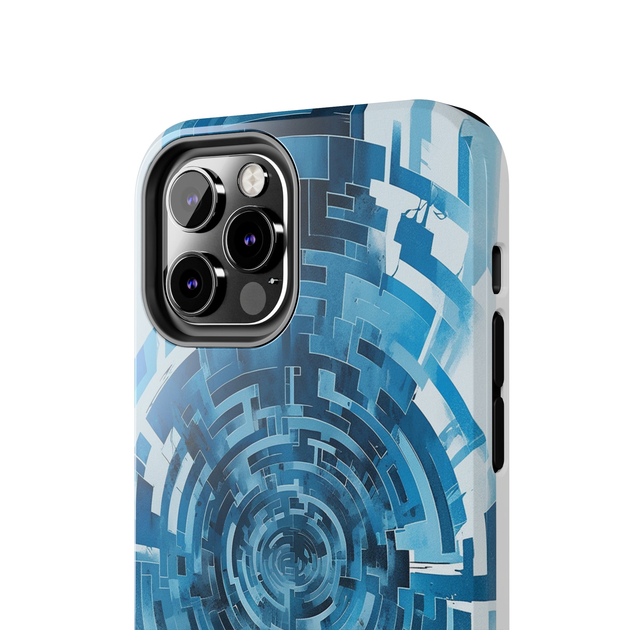 Mysterious Maze: Impact-Resistant iPhone case