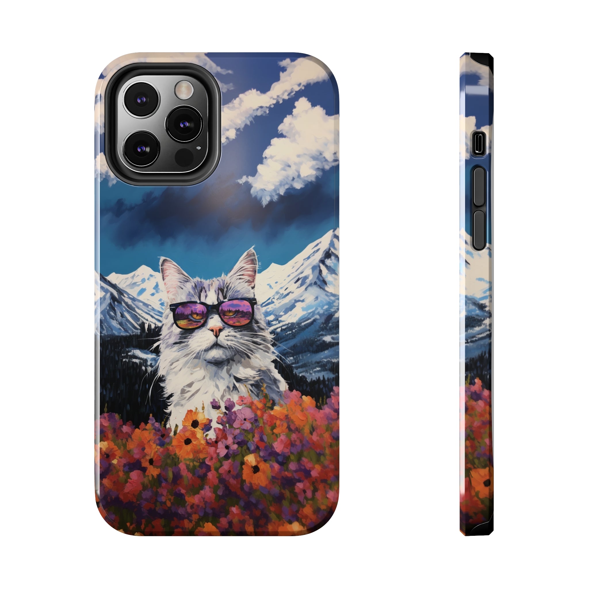 Maine Coon Magic: Impact-Resistant iPhone Case