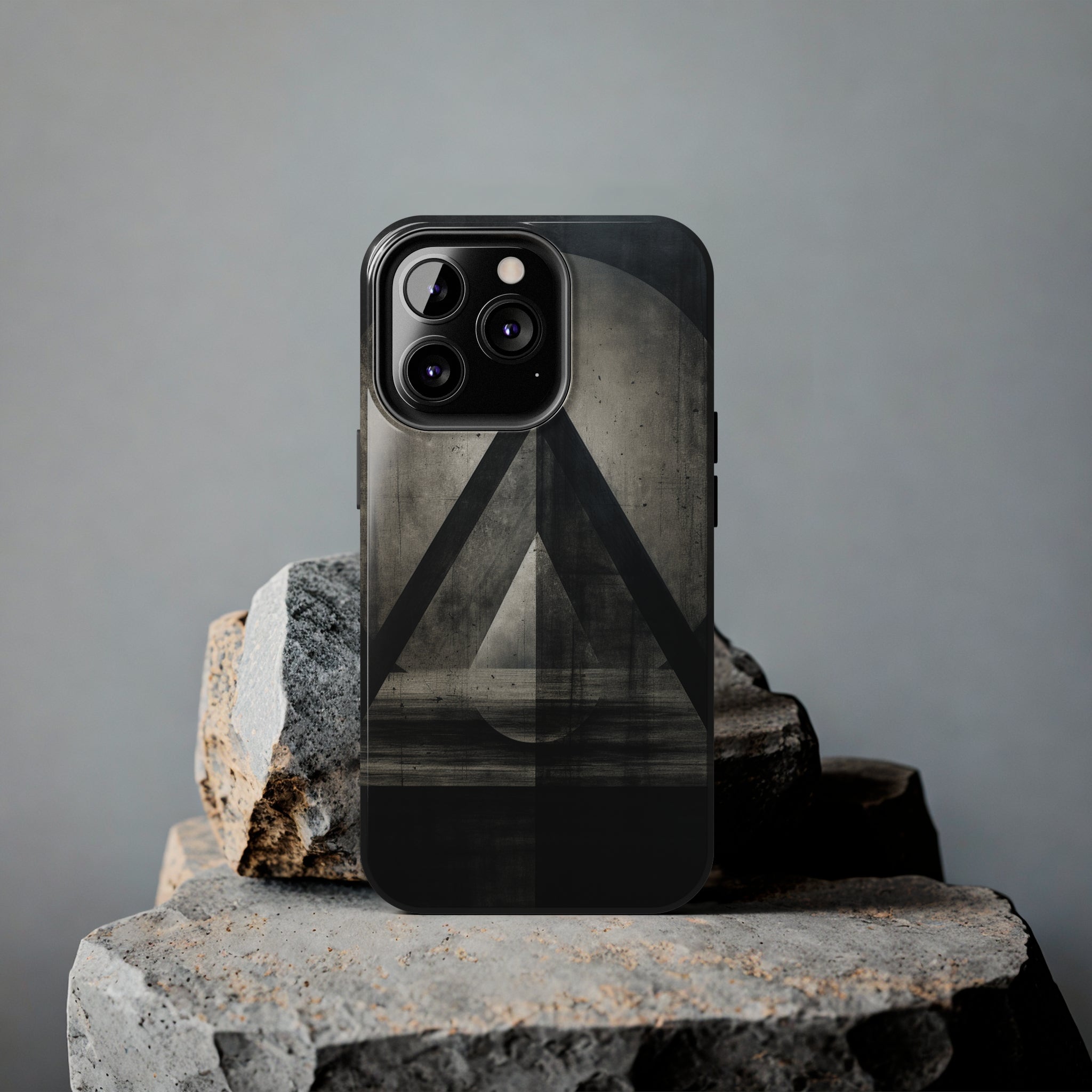 Abstract Chaos: Impact-Resistant iPhone Case