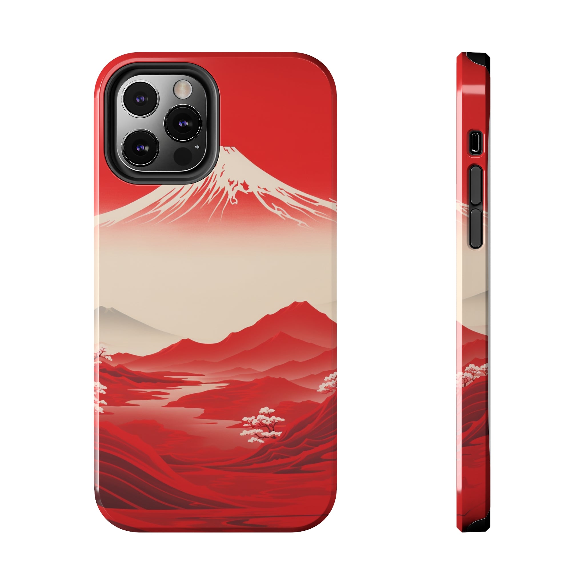 Bloody Fuji: Impact-Resistant iPhone Case