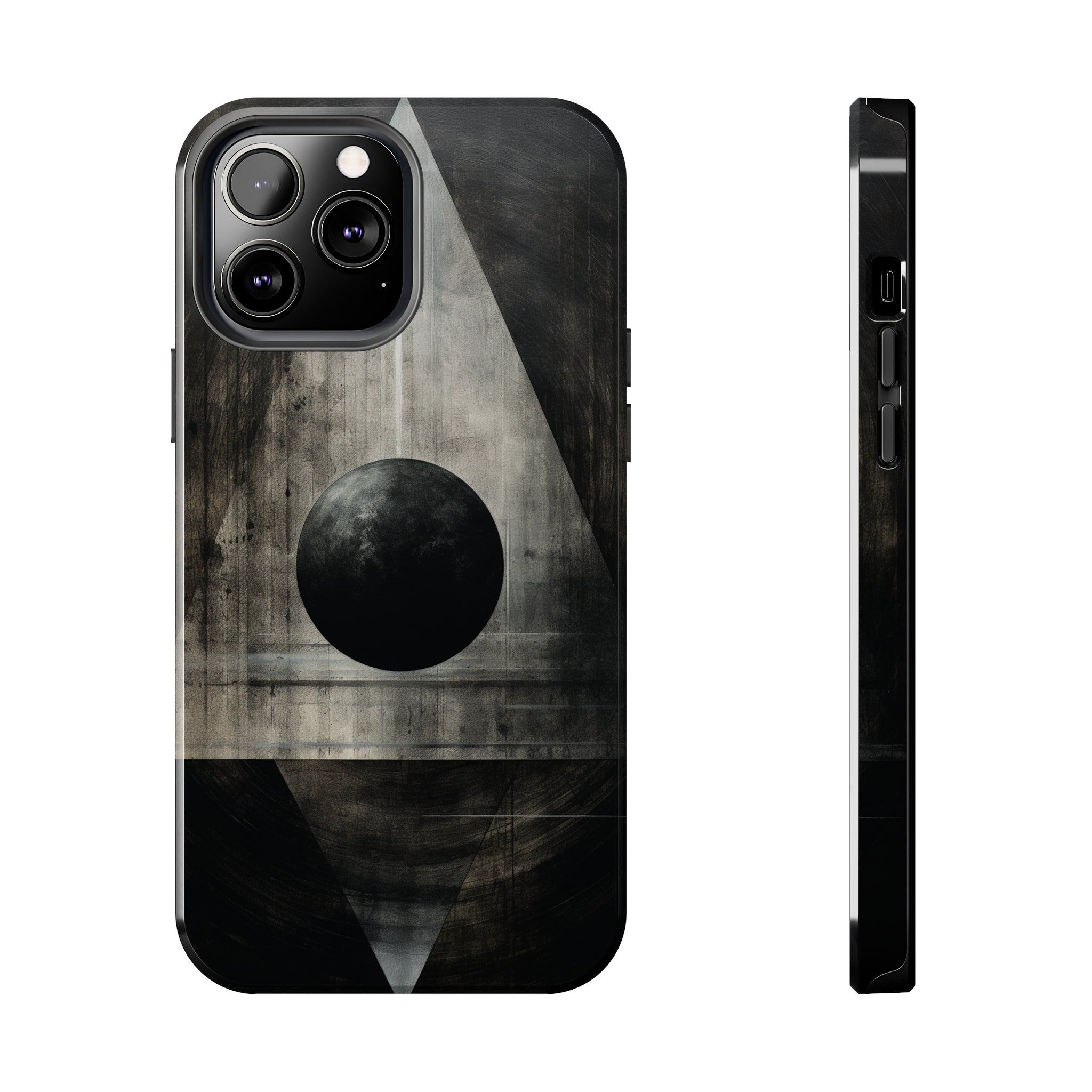 Dark Chaos: Impact-Resistant iPhone Case