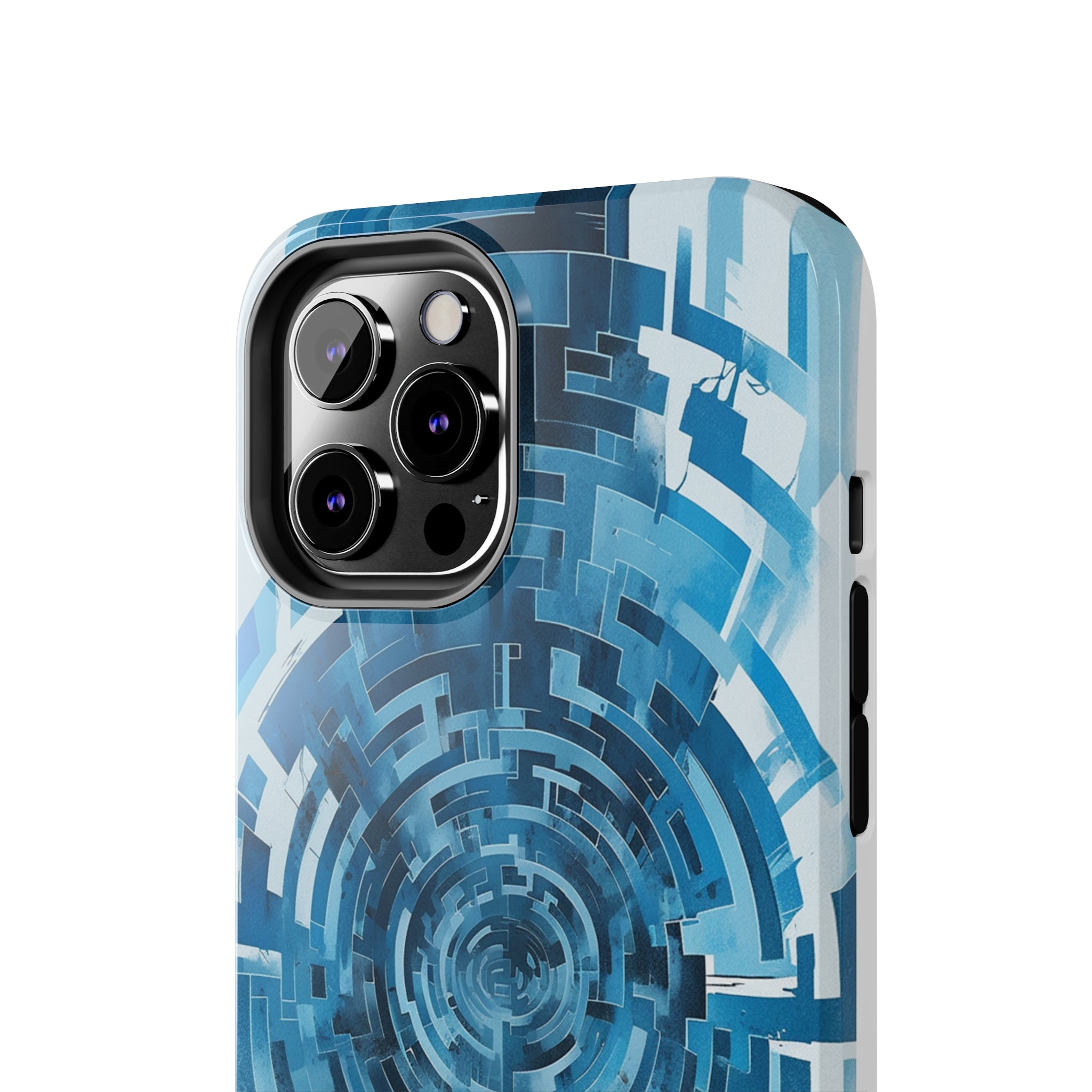 Mysterious Maze: Impact-Resistant iPhone case