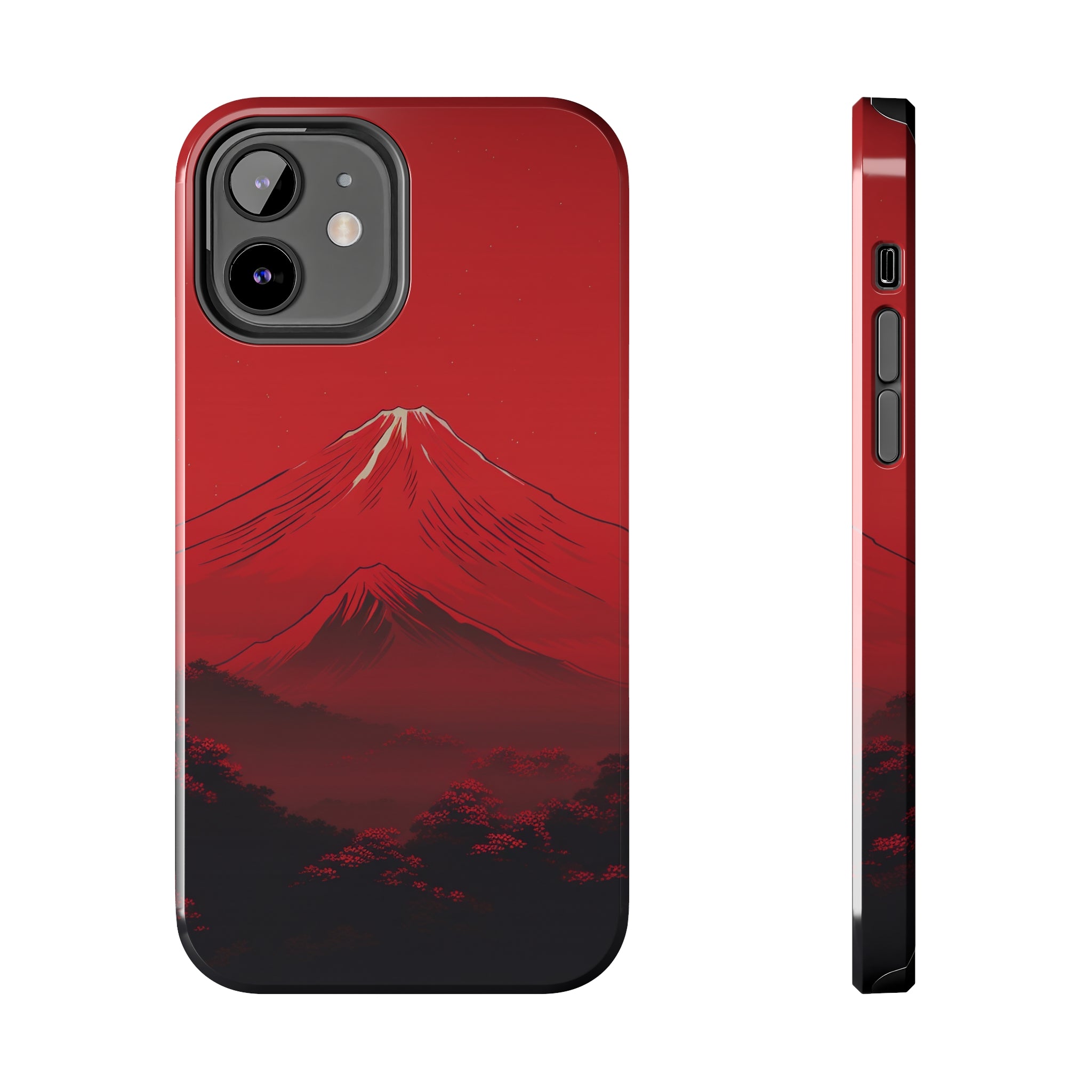 Bloody Fuji: Impact-Resistant iPhone Case