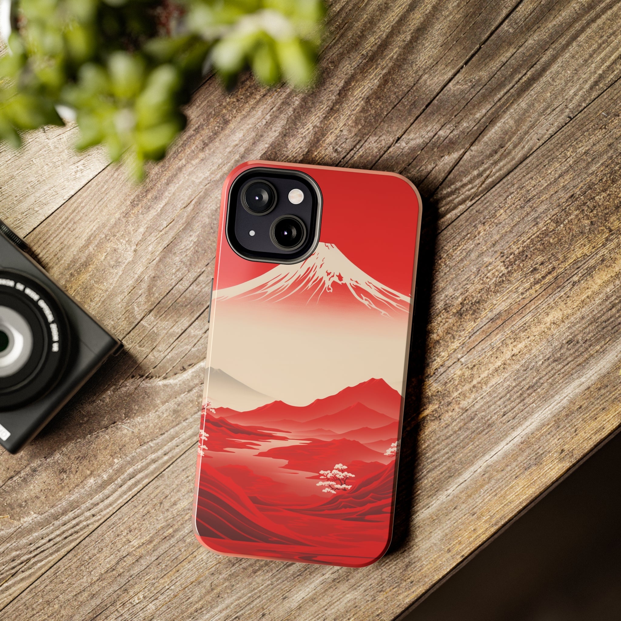 Bloody Fuji: Impact-Resistant iPhone Case