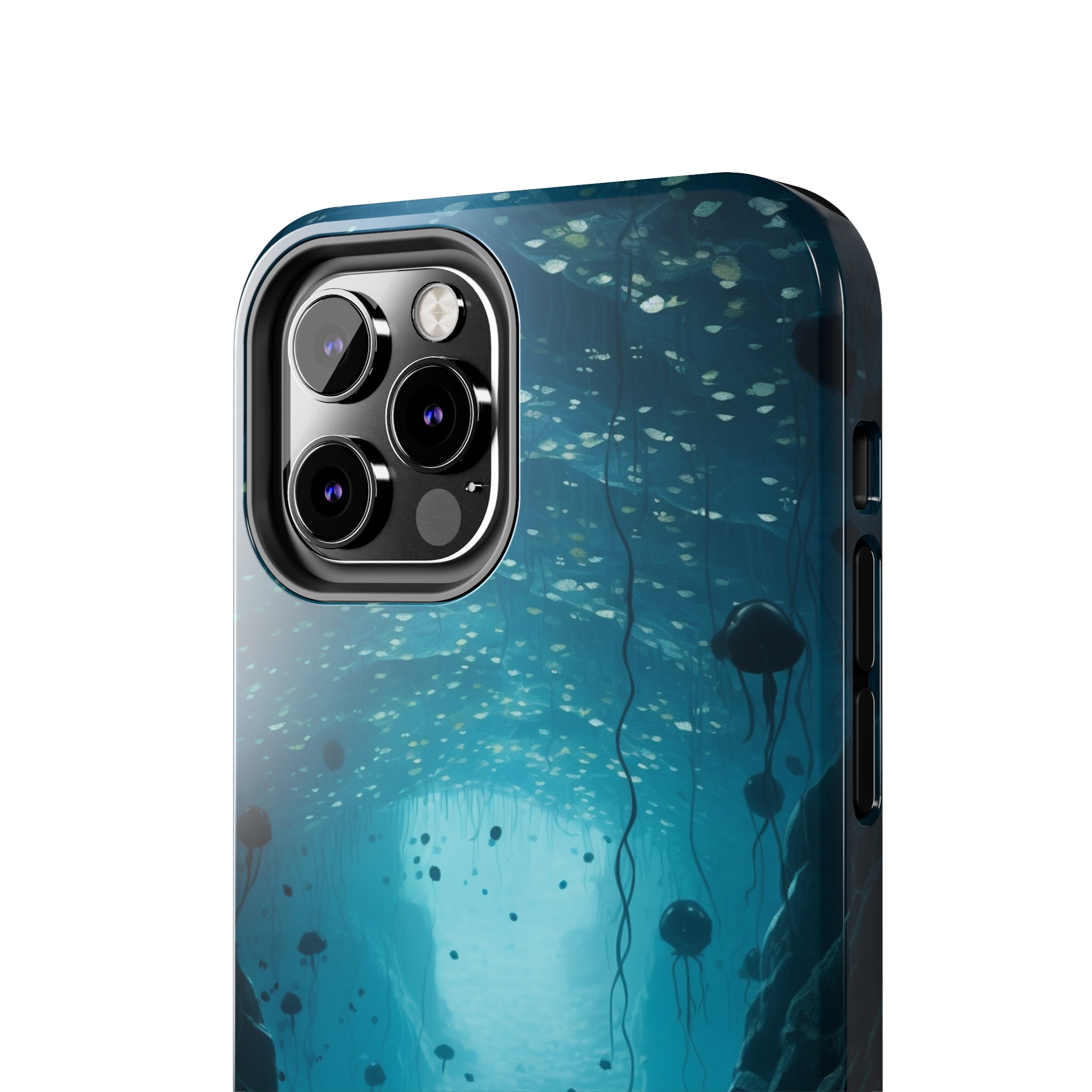 Girl in Abyss: Impact-Resistant iPhone Case