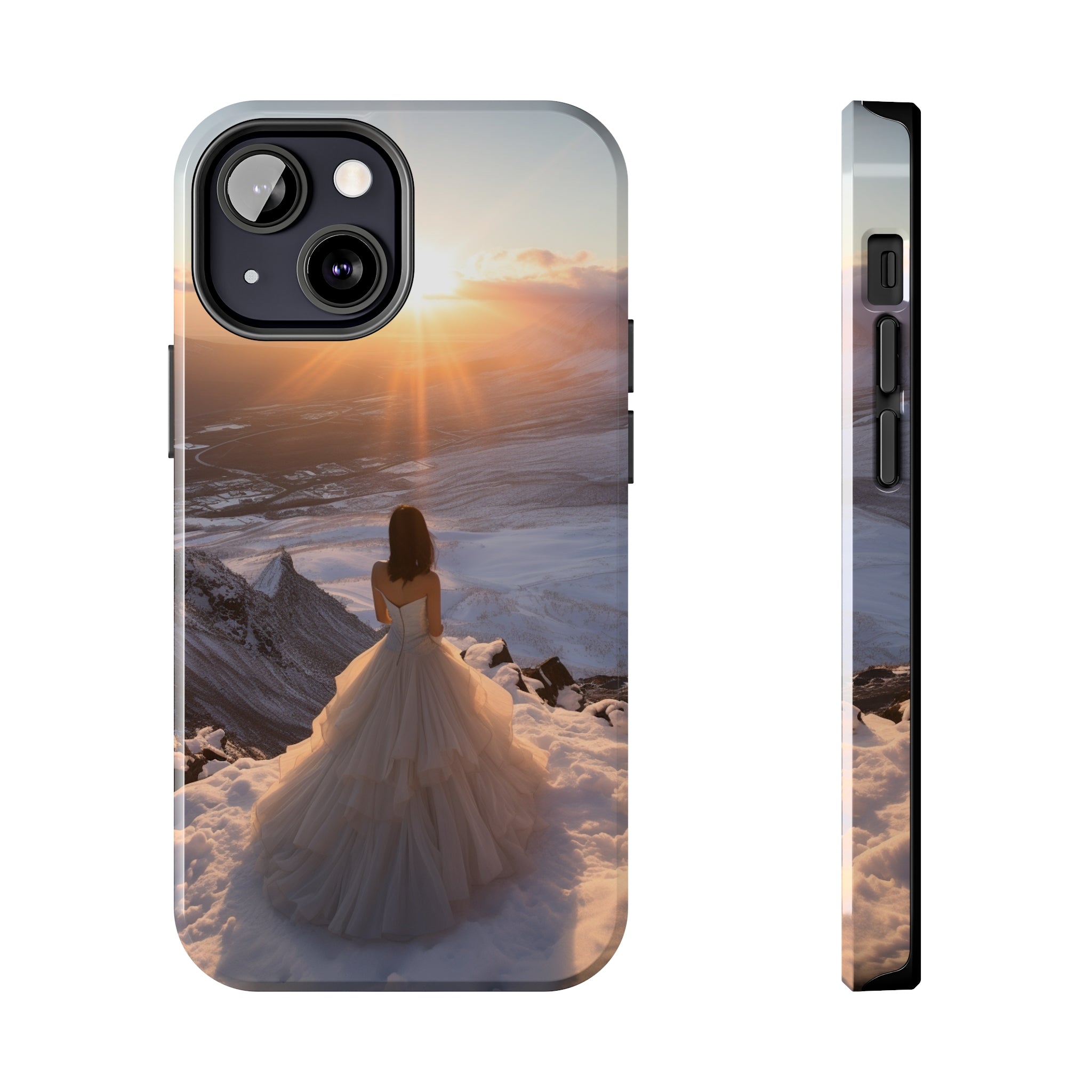 Bride's Horizon - Impact-Resistant iPhone Case