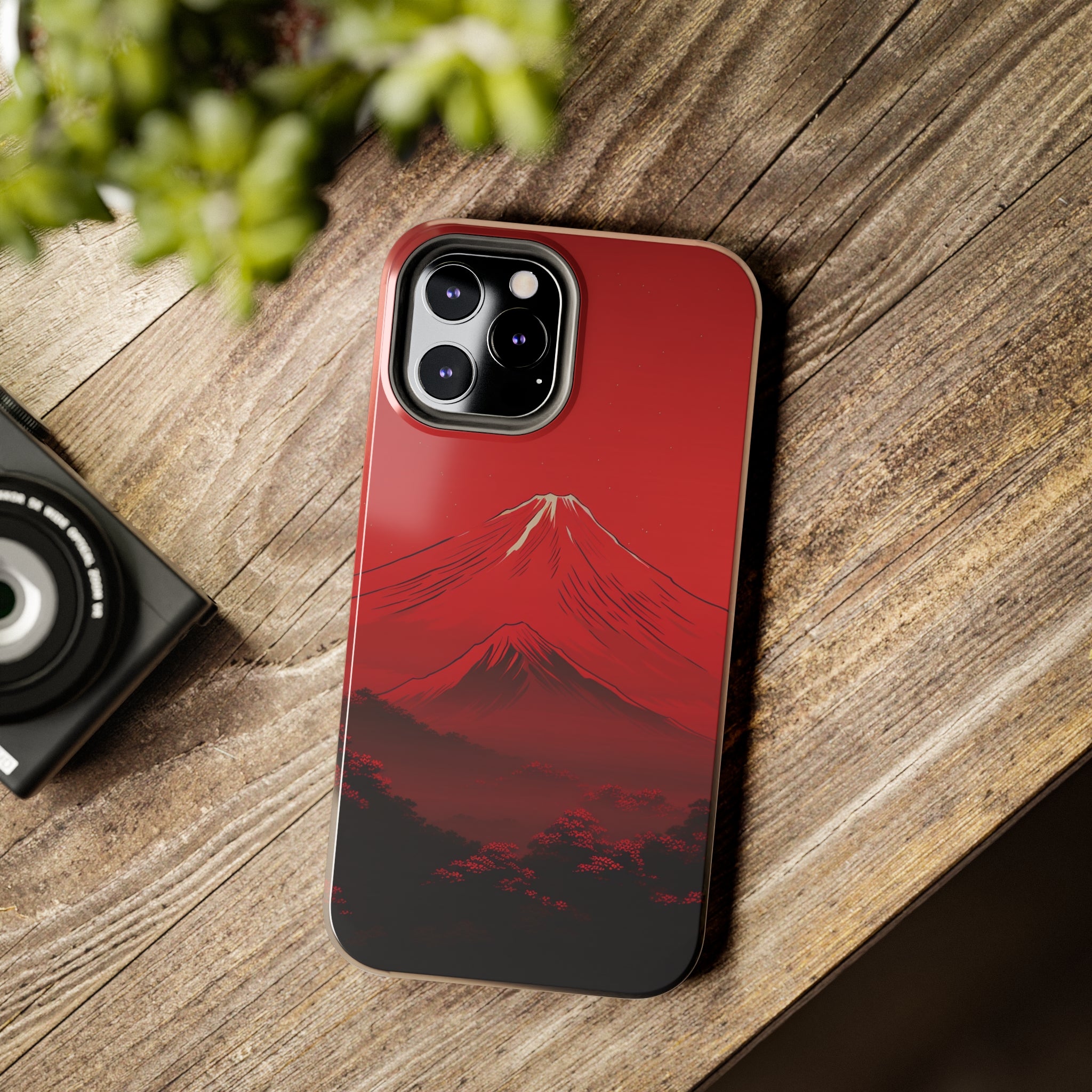 Bloody Fuji: Impact-Resistant iPhone Case