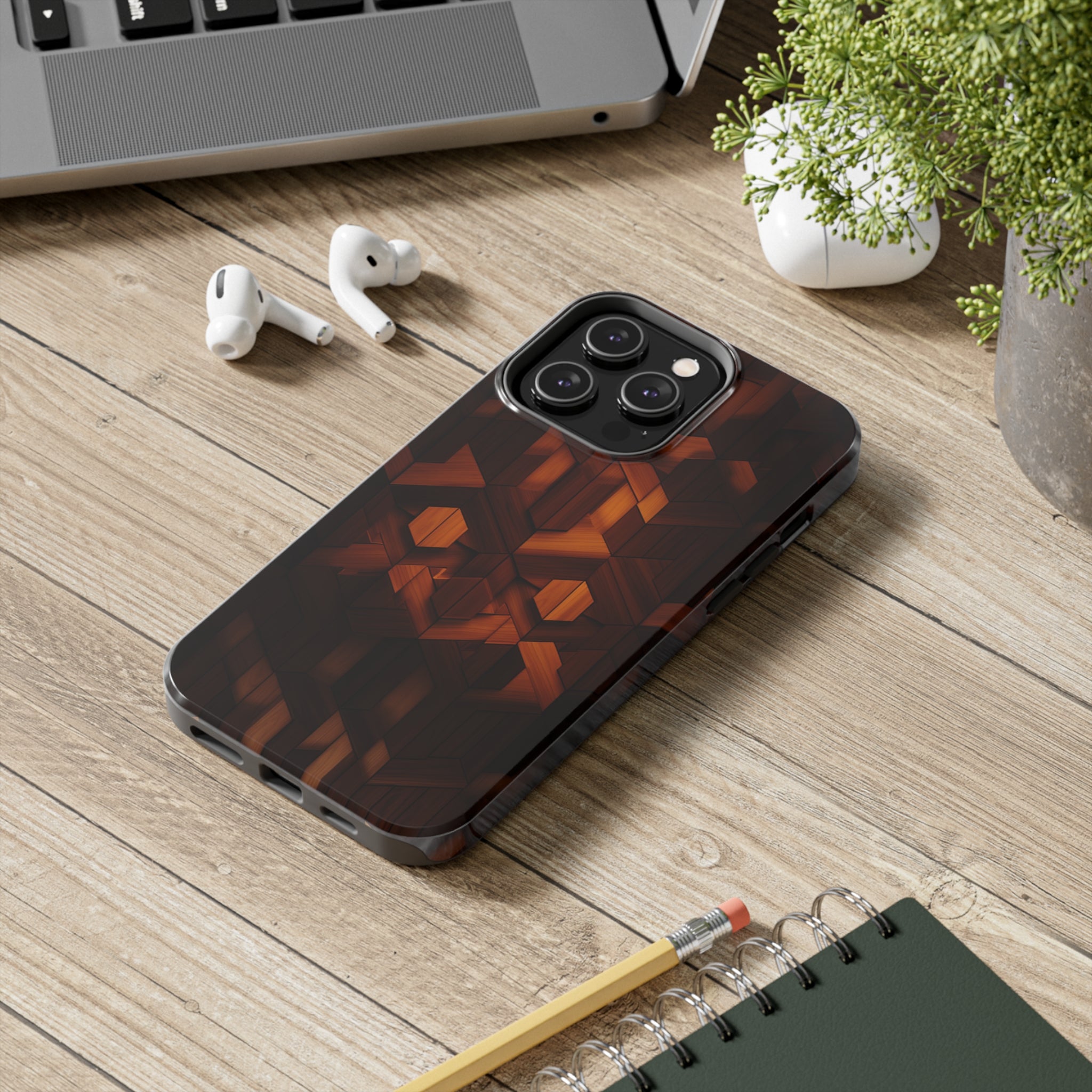 Woody: Impact-Resistant iPhone Case