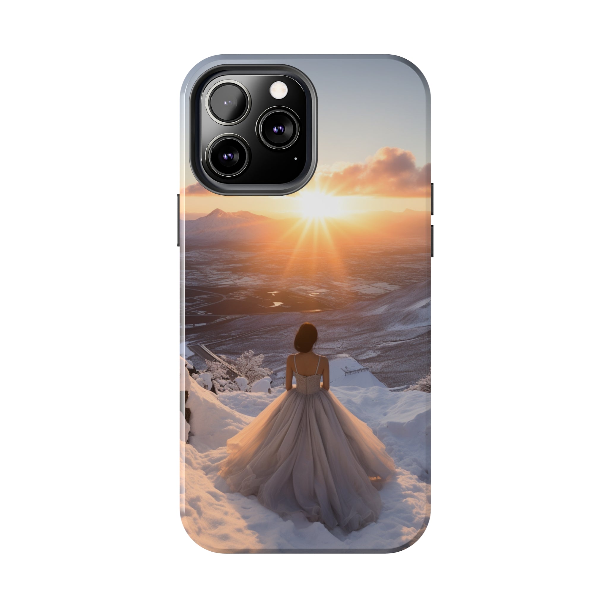 Bride's Horizon - Impact-Resistant iPhone Case