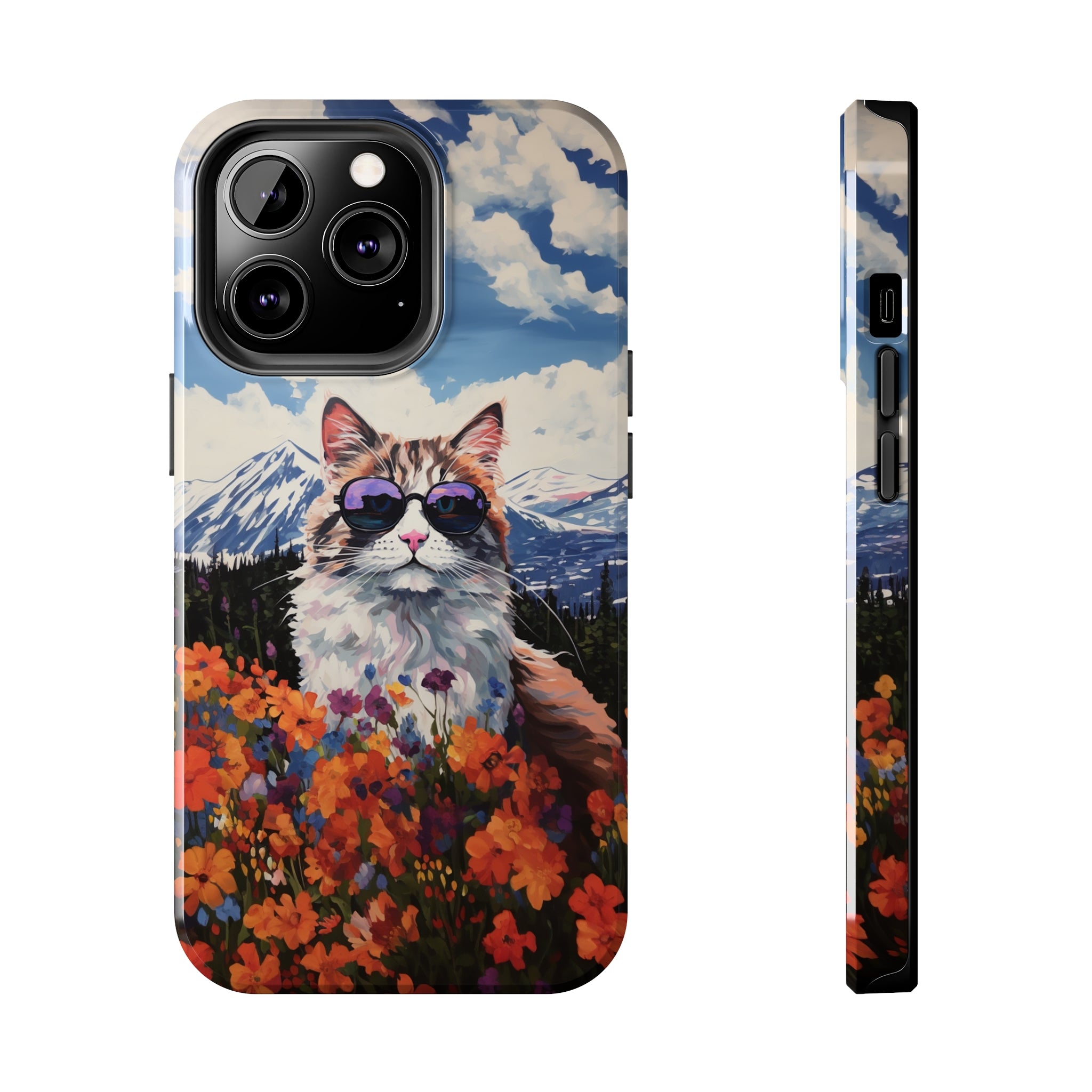 Maine Coon Magic: Impact-Resistant iPhone Case