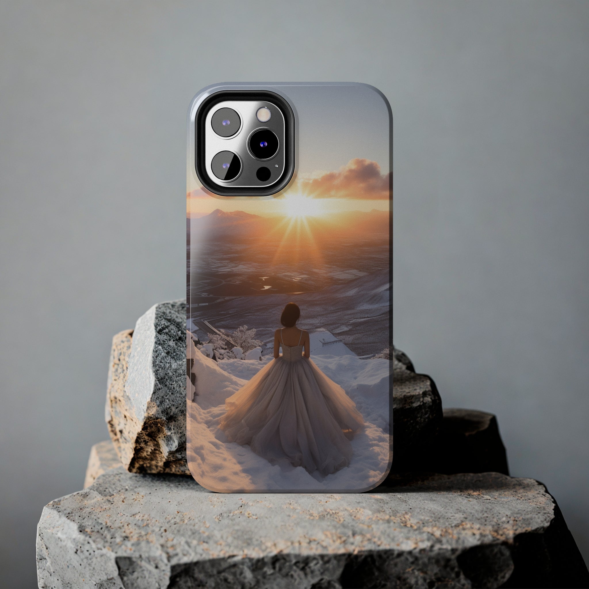 Bride's Horizon - Impact-Resistant iPhone Case