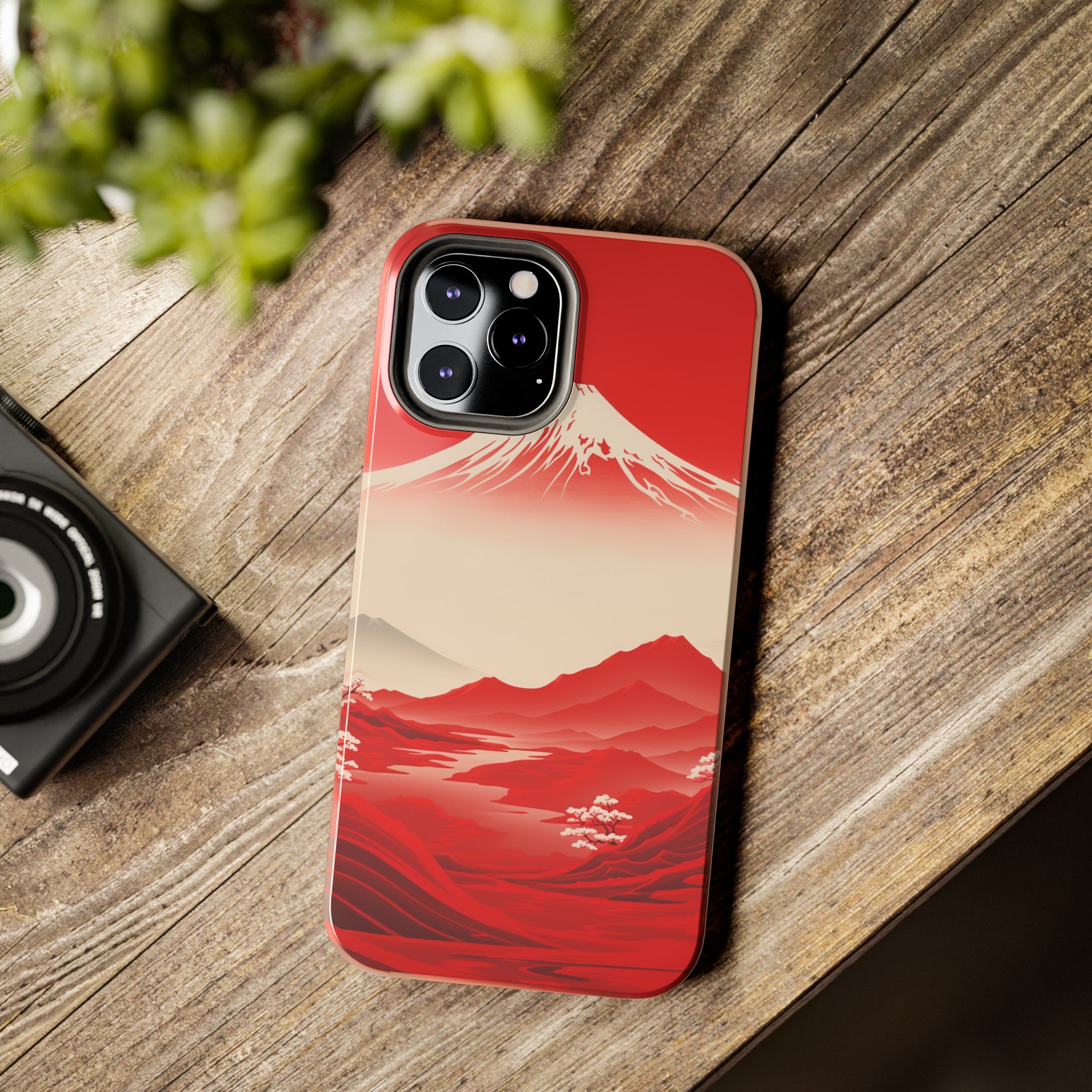 Bloody Fuji: Impact-Resistant iPhone Case