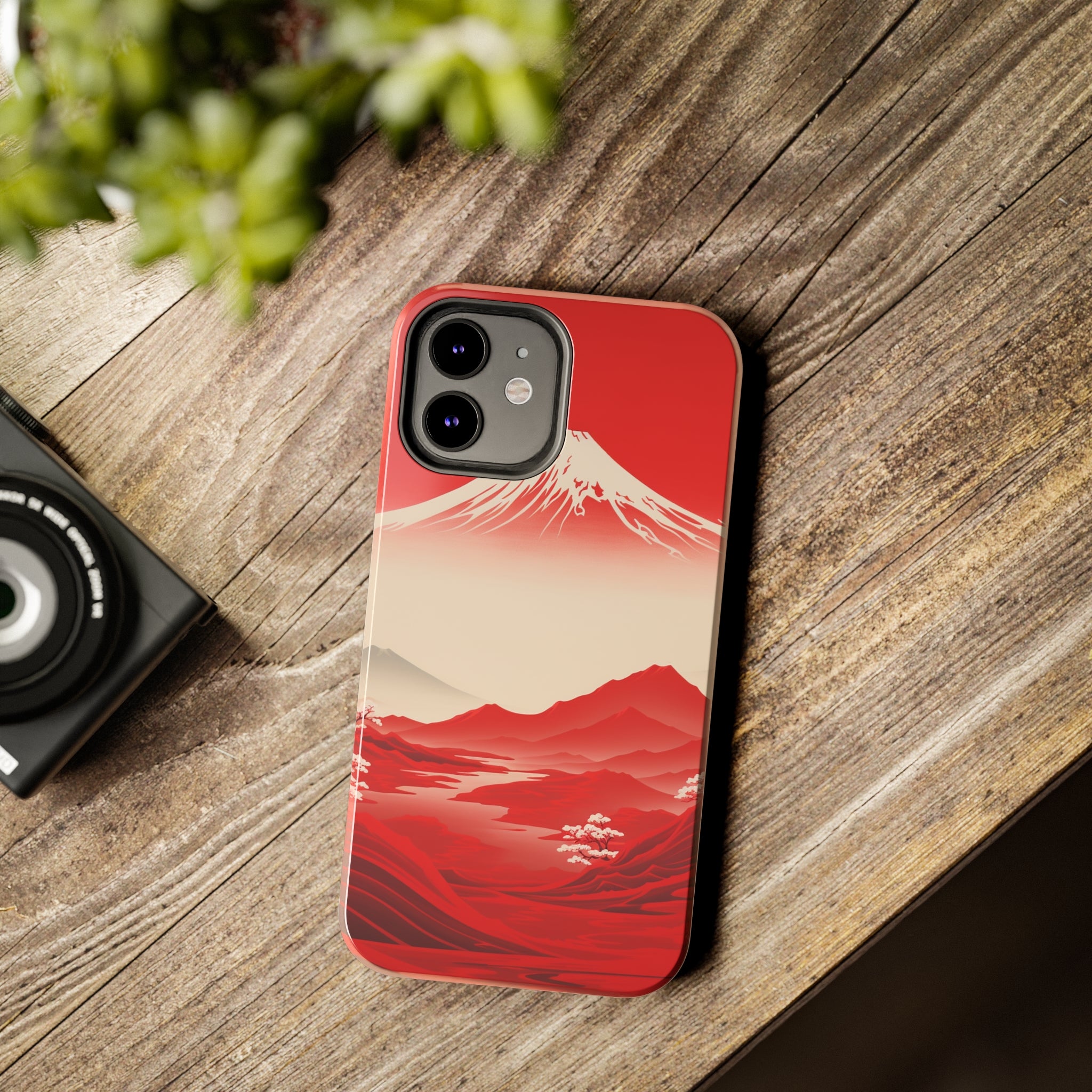 Bloody Fuji: Impact-Resistant iPhone Case