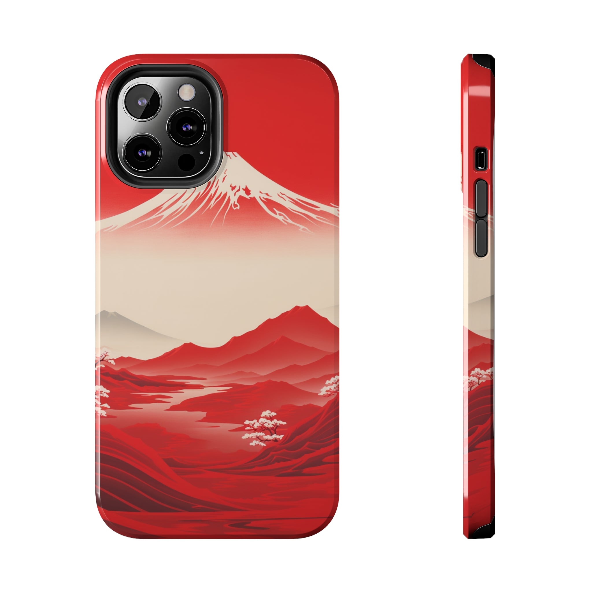 Bloody Fuji: Impact-Resistant iPhone Case