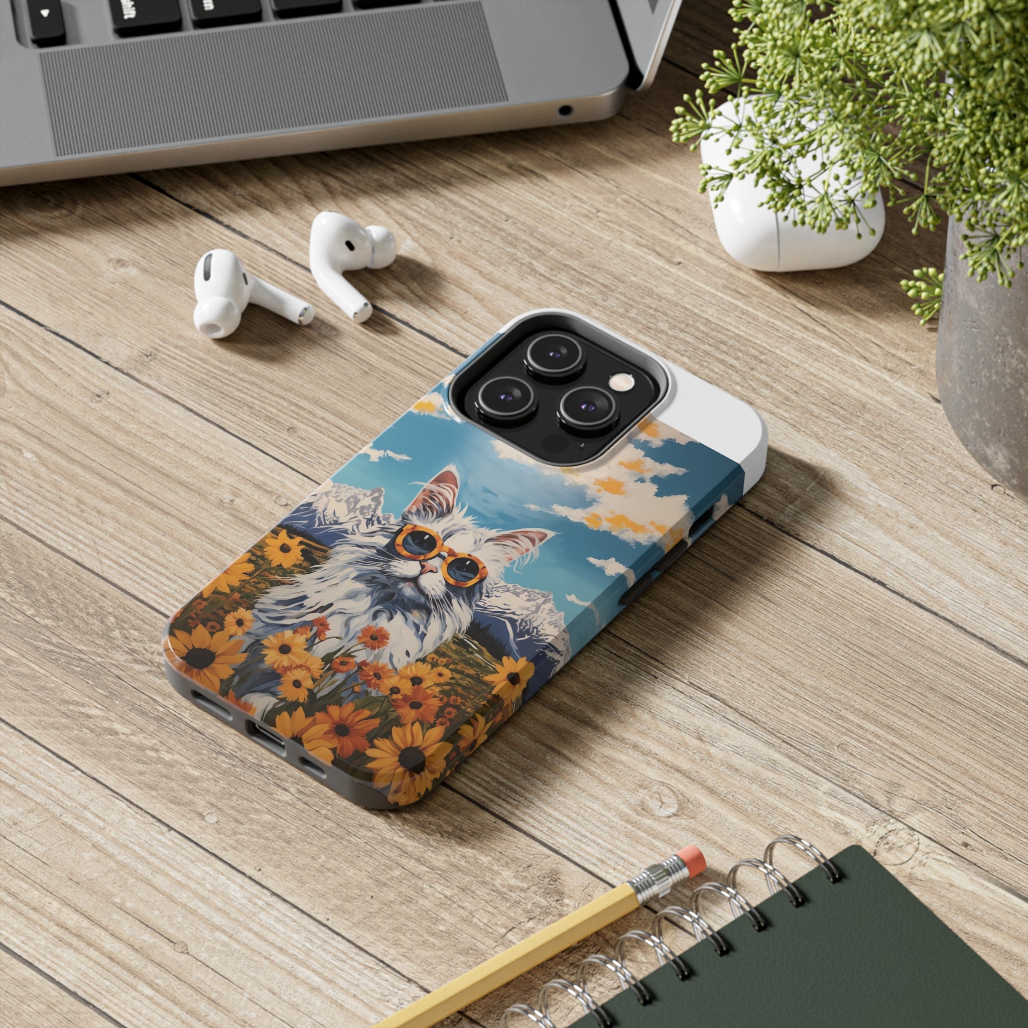 Maine Coon Magic: Impact-Resistant iPhone Case