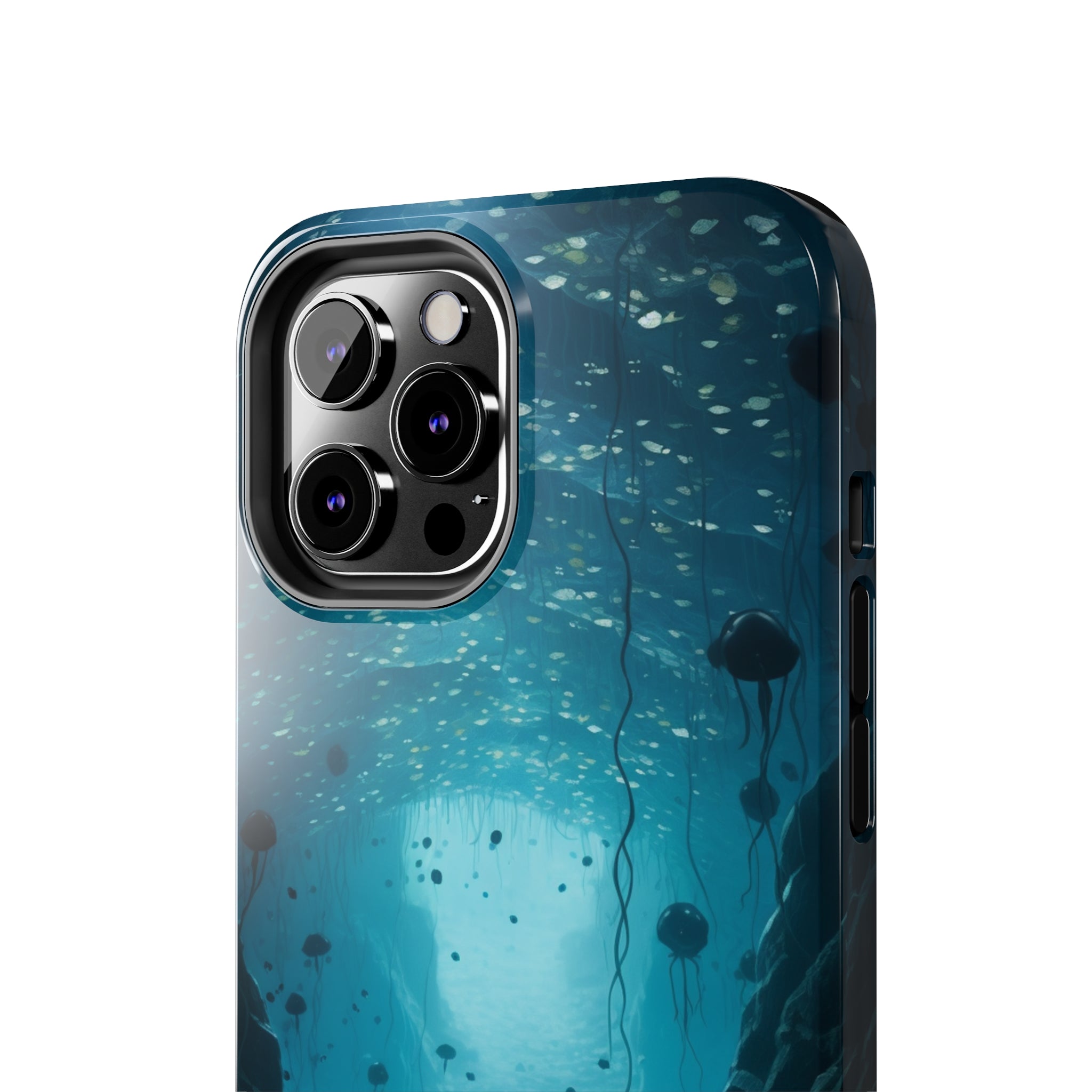 Girl in Abyss: Impact-Resistant iPhone Case