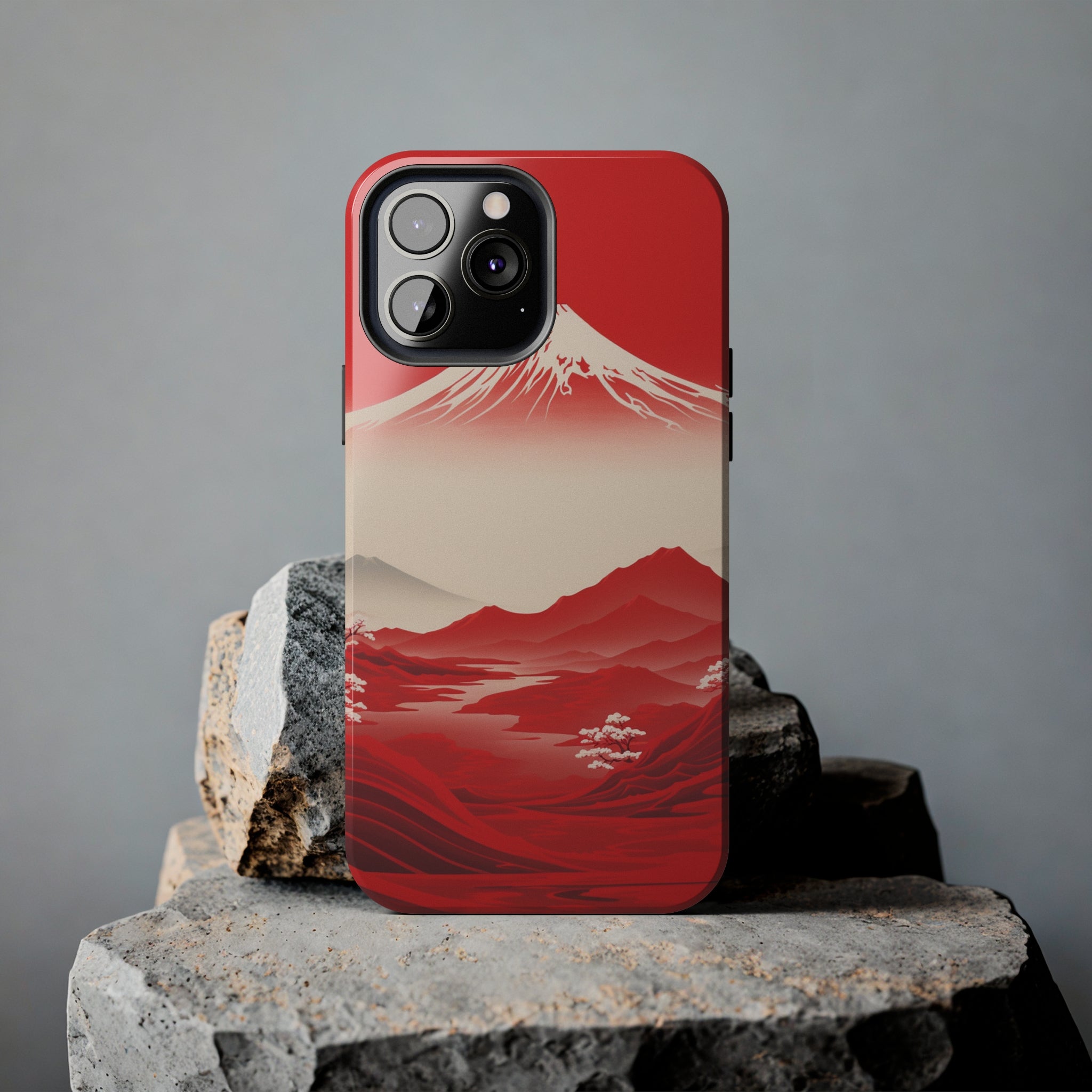 Bloody Fuji: Impact-Resistant iPhone Case