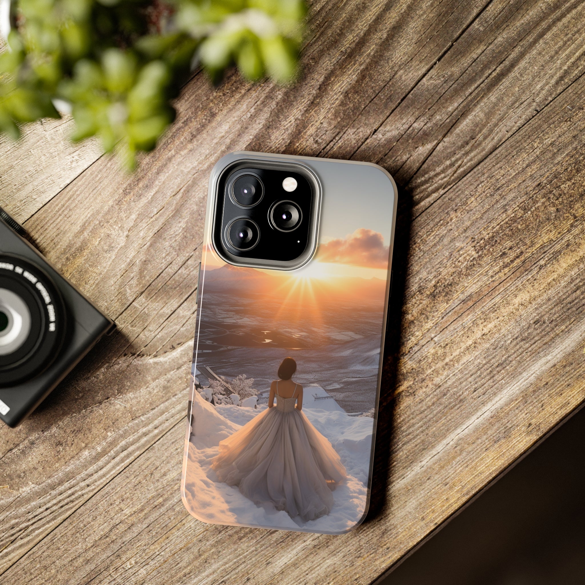 Bride's Horizon - Impact-Resistant iPhone Case