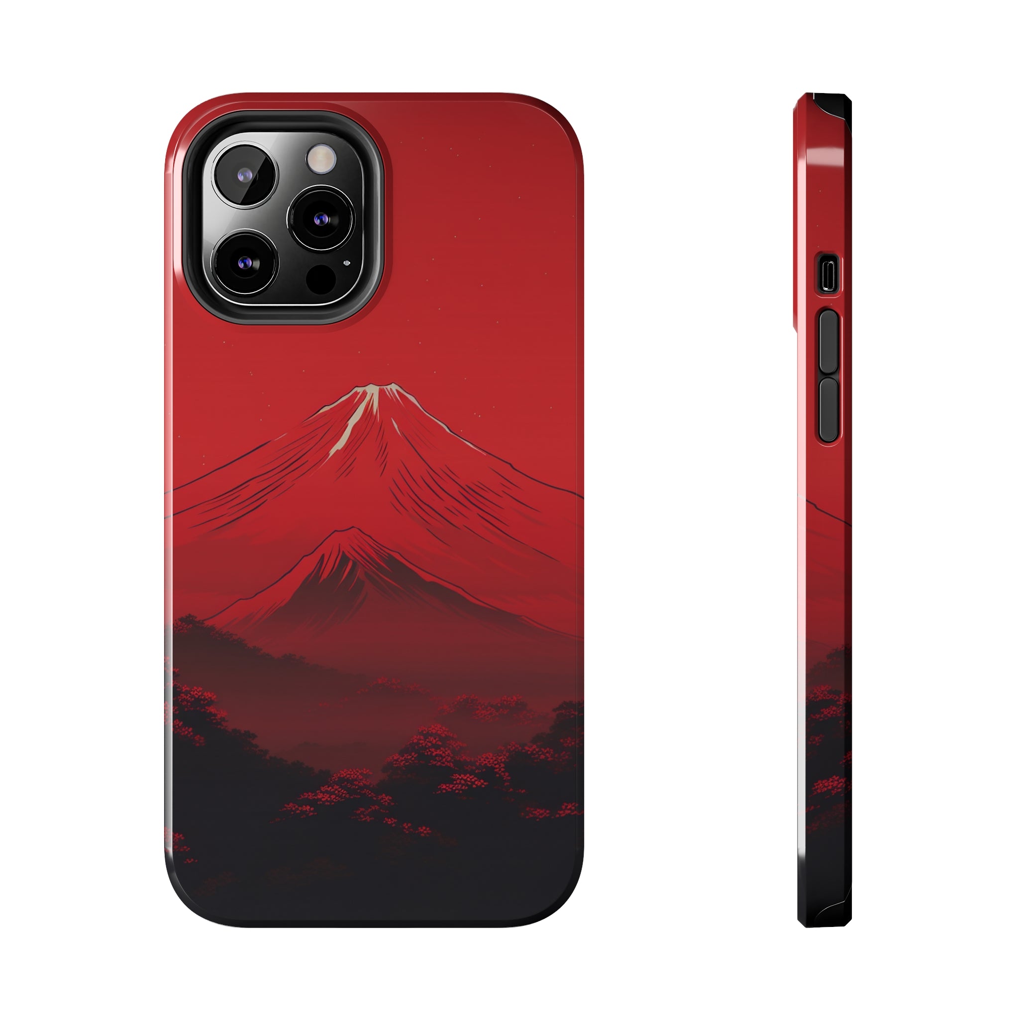 Bloody Fuji: Impact-Resistant iPhone Case