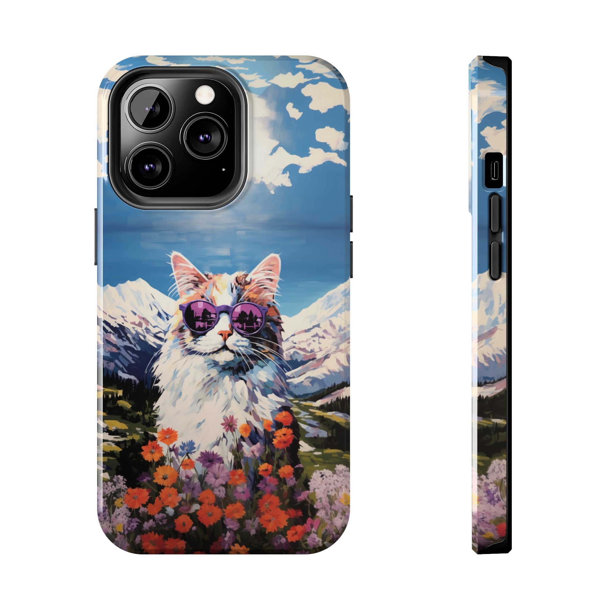 Maine Coon Magic: Impact-Resistant iPhone Case