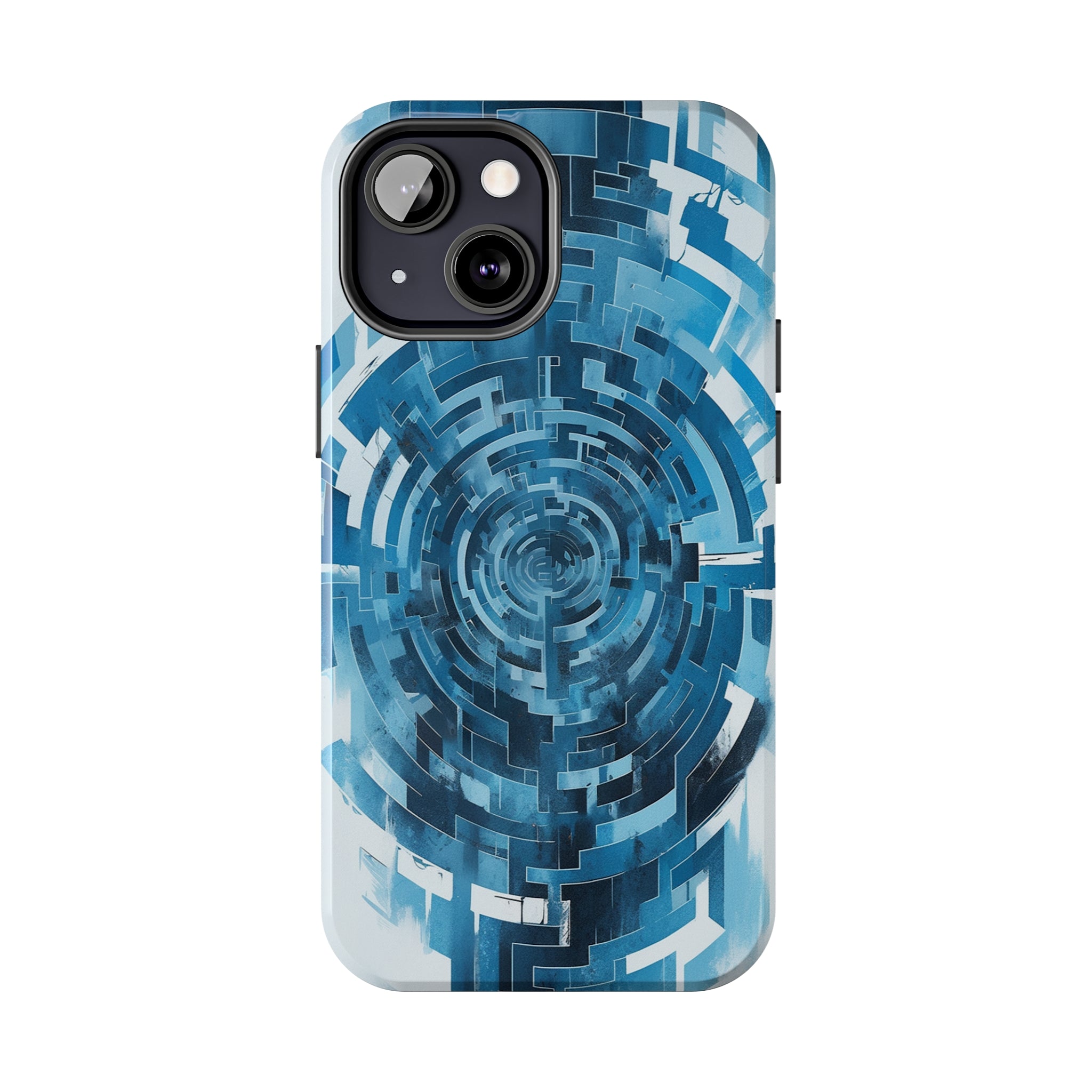 Mysterious Maze: Impact-Resistant iPhone case