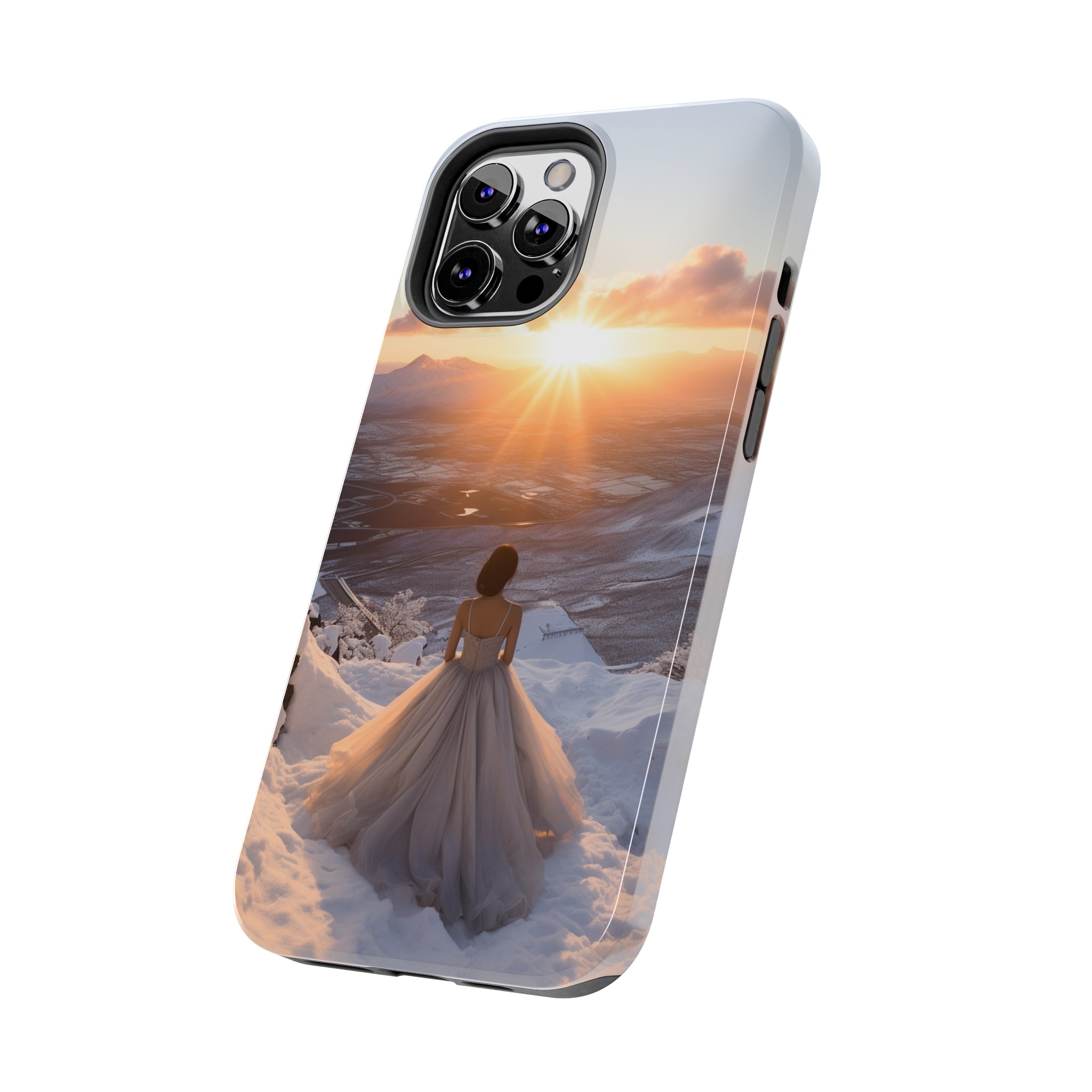 Bride's Horizon - Impact-Resistant iPhone Case