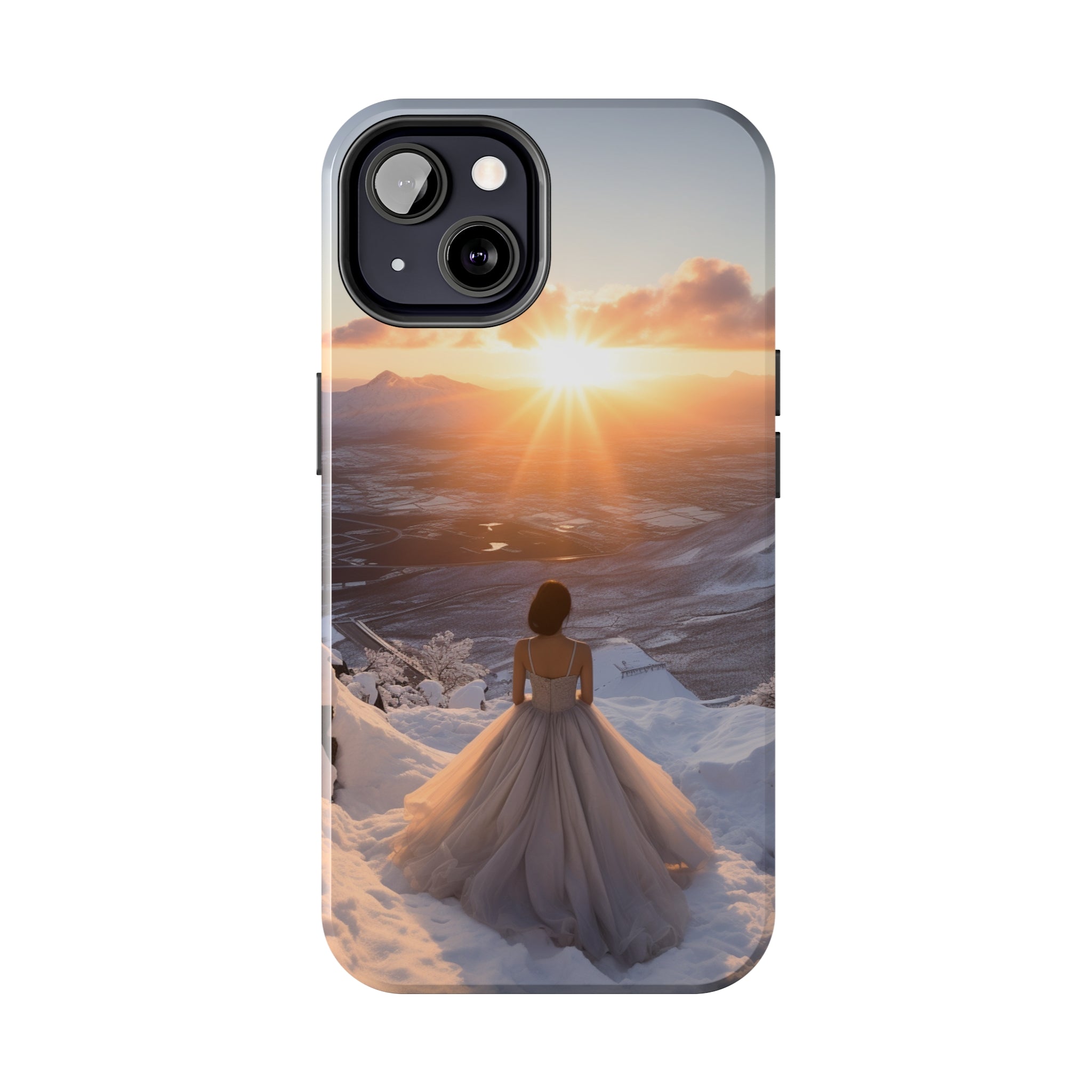 Bride's Horizon - Impact-Resistant iPhone Case