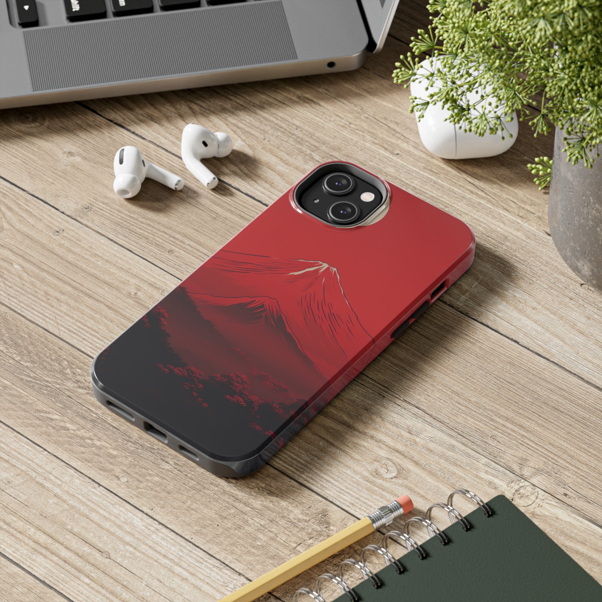 Bloody Fuji: Impact-Resistant iPhone Case