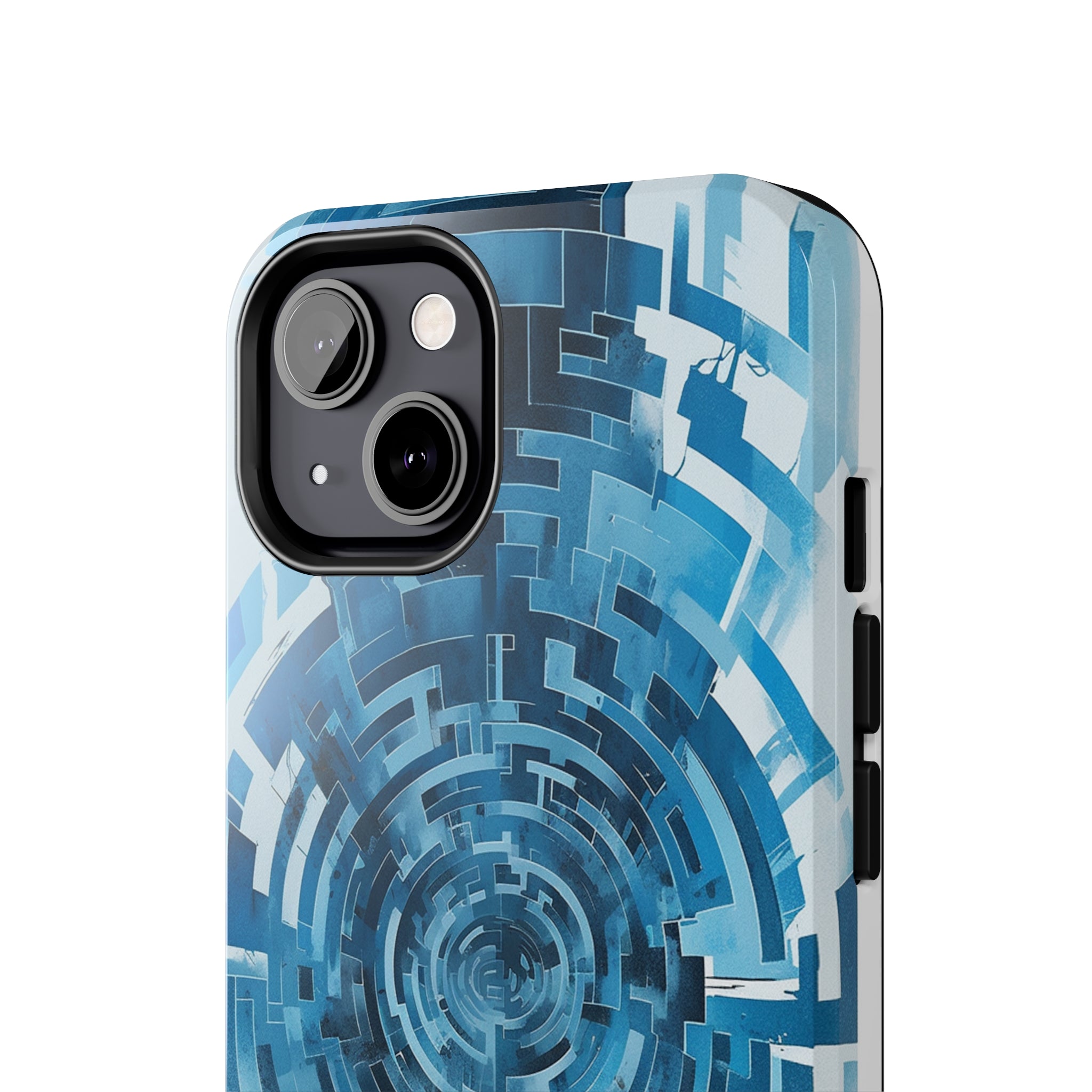 Mysterious Maze: Impact-Resistant iPhone case