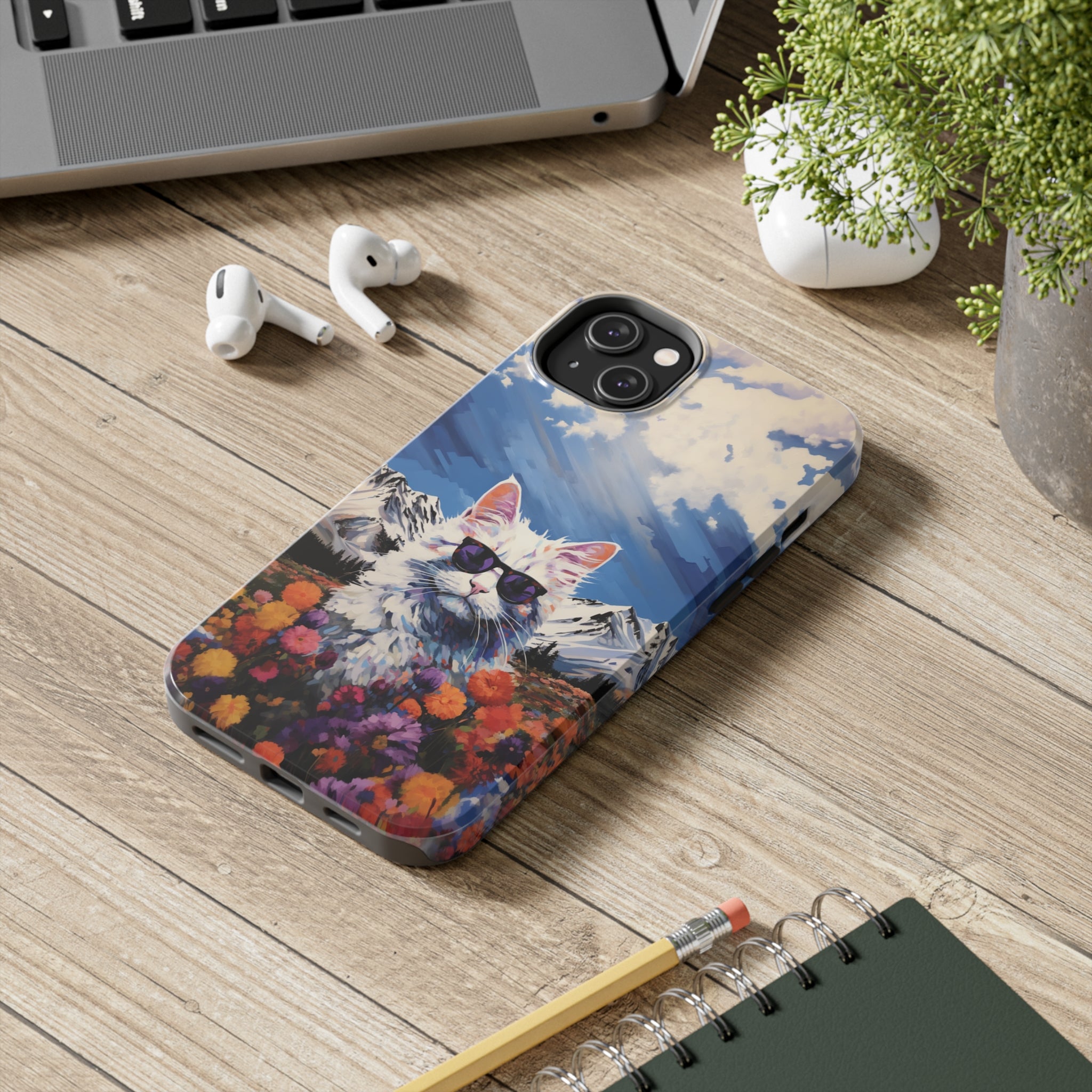 Maine Coon Magic: Impact-Resistant iPhone Case