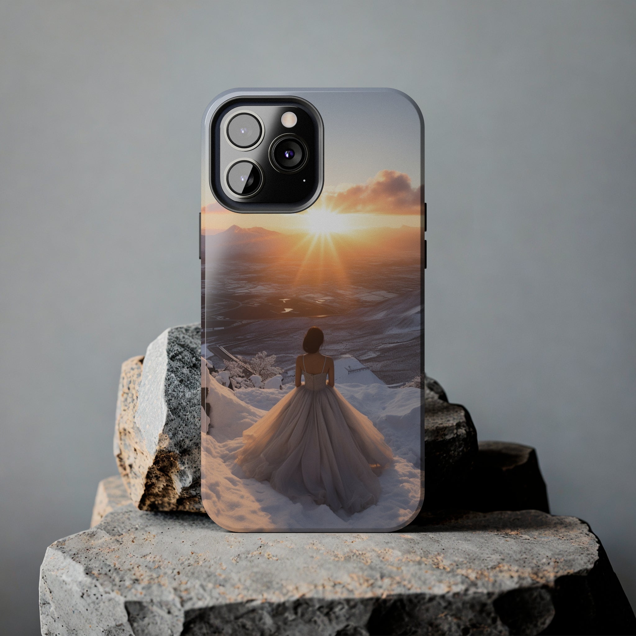 Bride's Horizon - Impact-Resistant iPhone Case