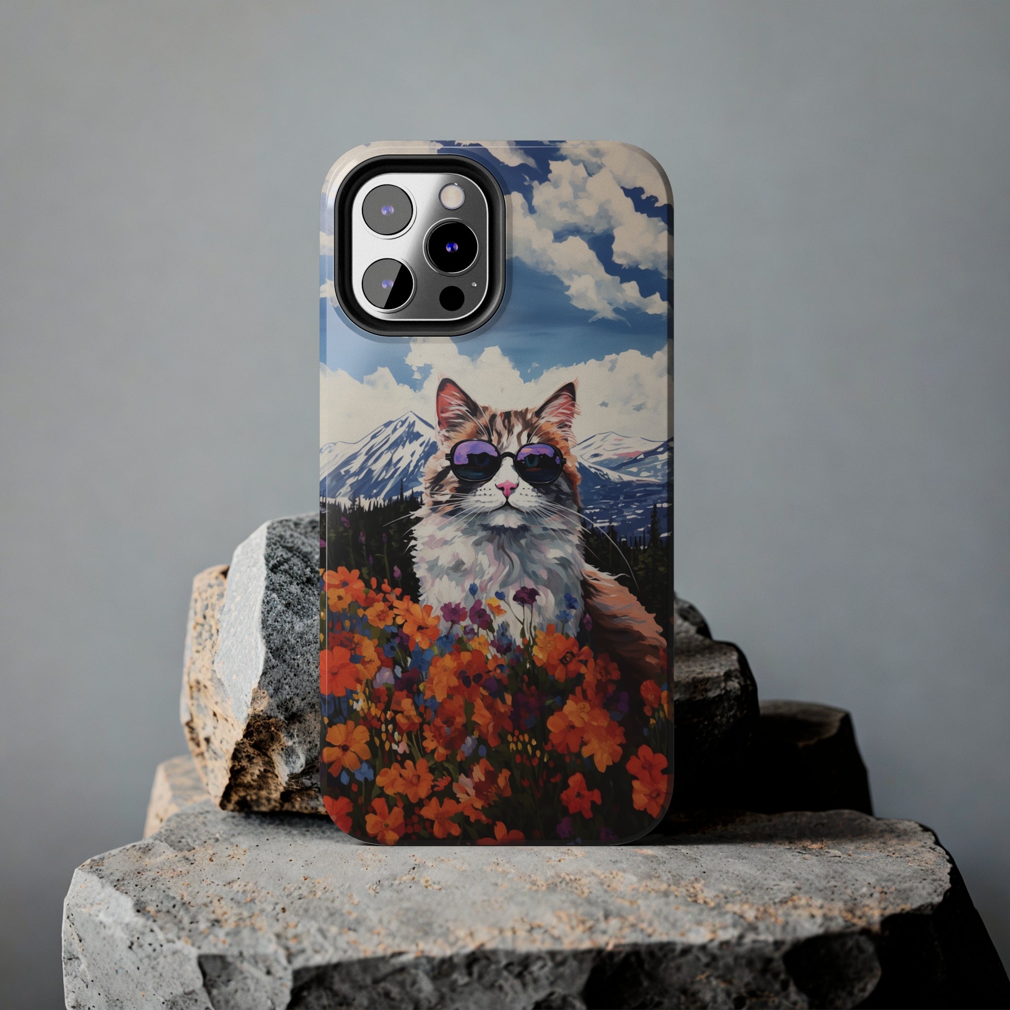 Maine Coon Magic: Impact-Resistant iPhone Case