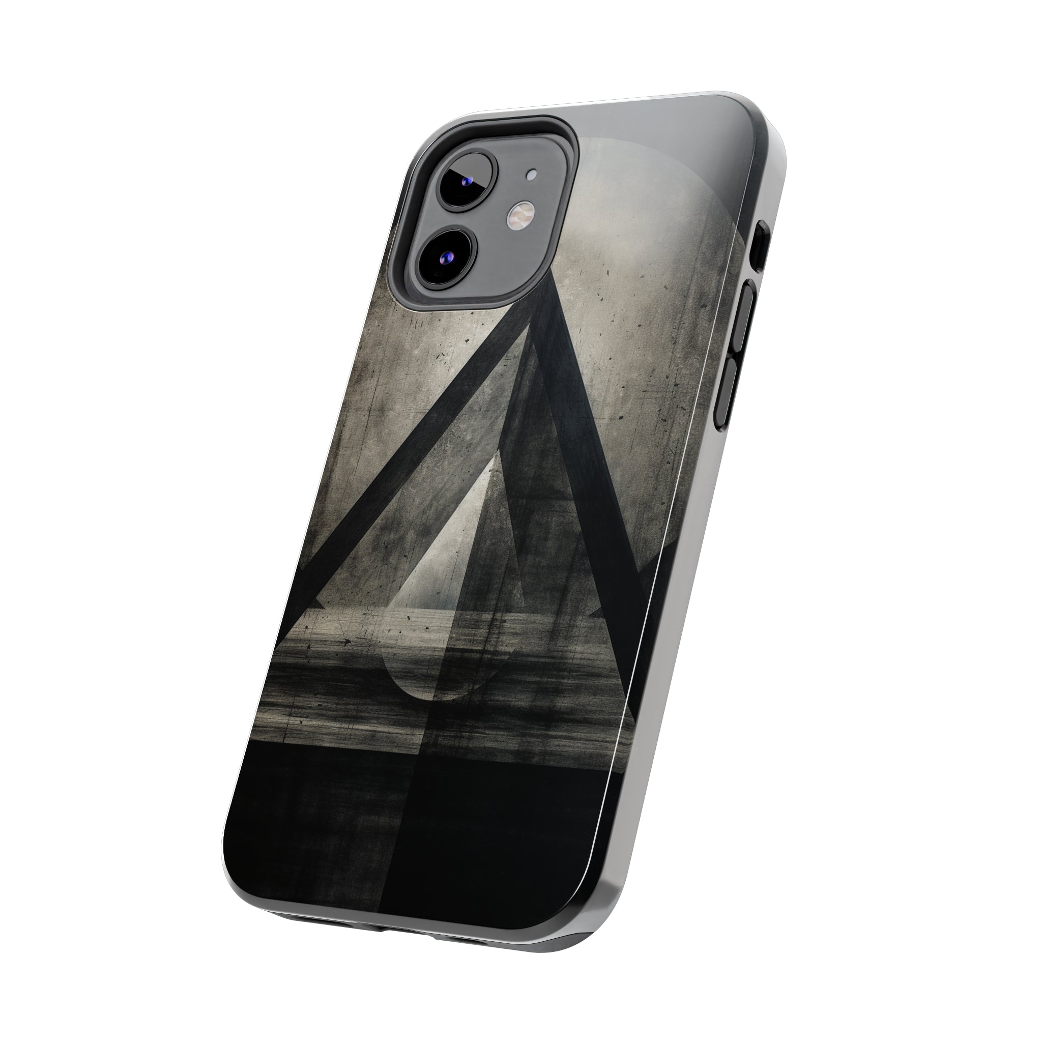 Abstract Chaos: Impact-Resistant iPhone Case