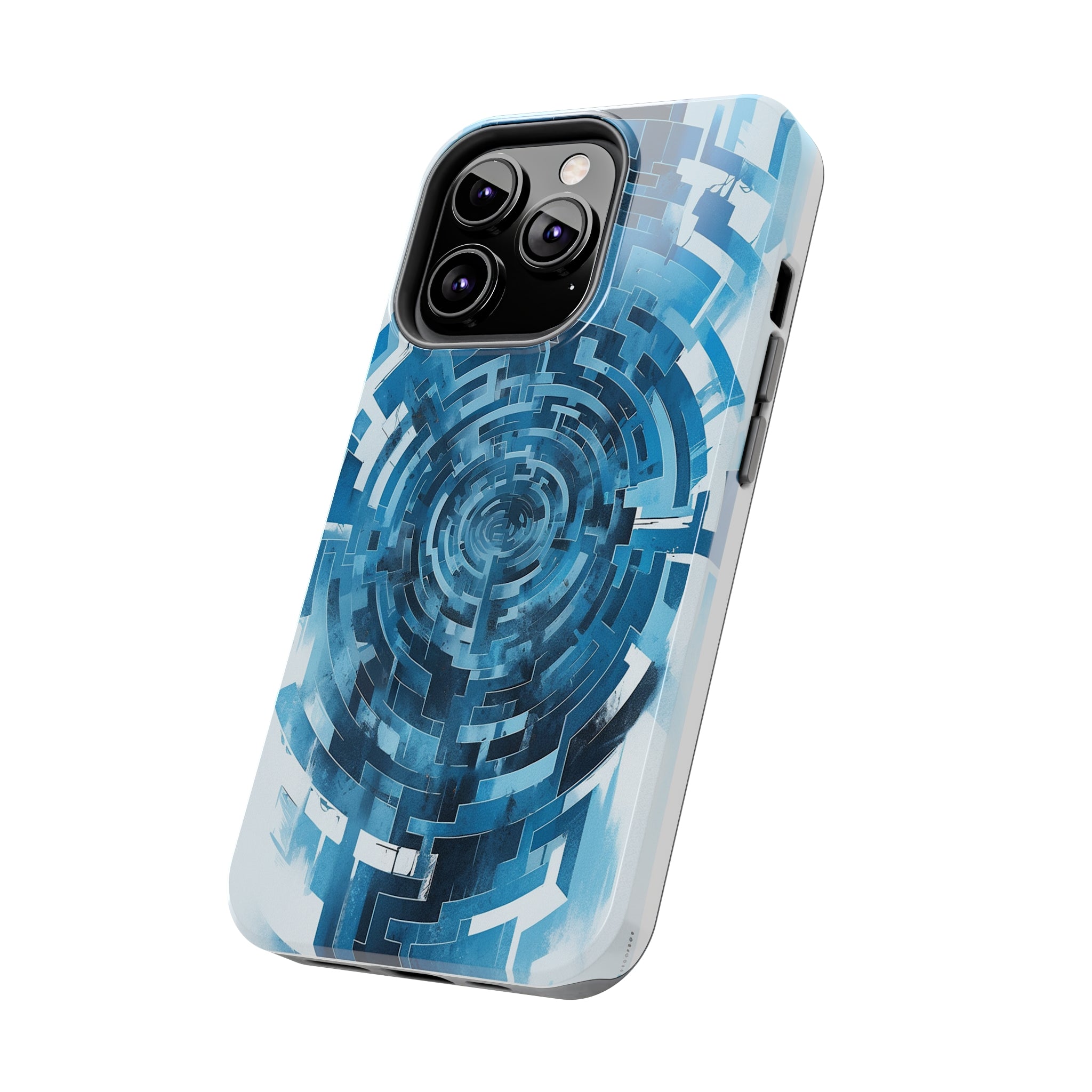 Mysterious Maze: Impact-Resistant iPhone case