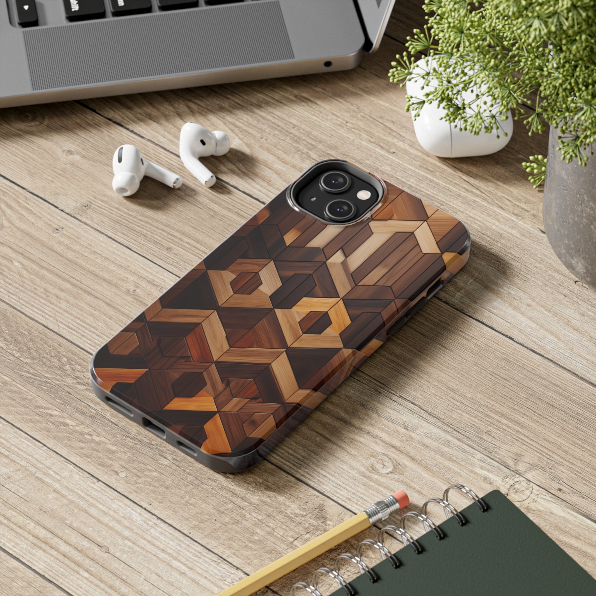 Woody: Impact-Resistant iPhone Case