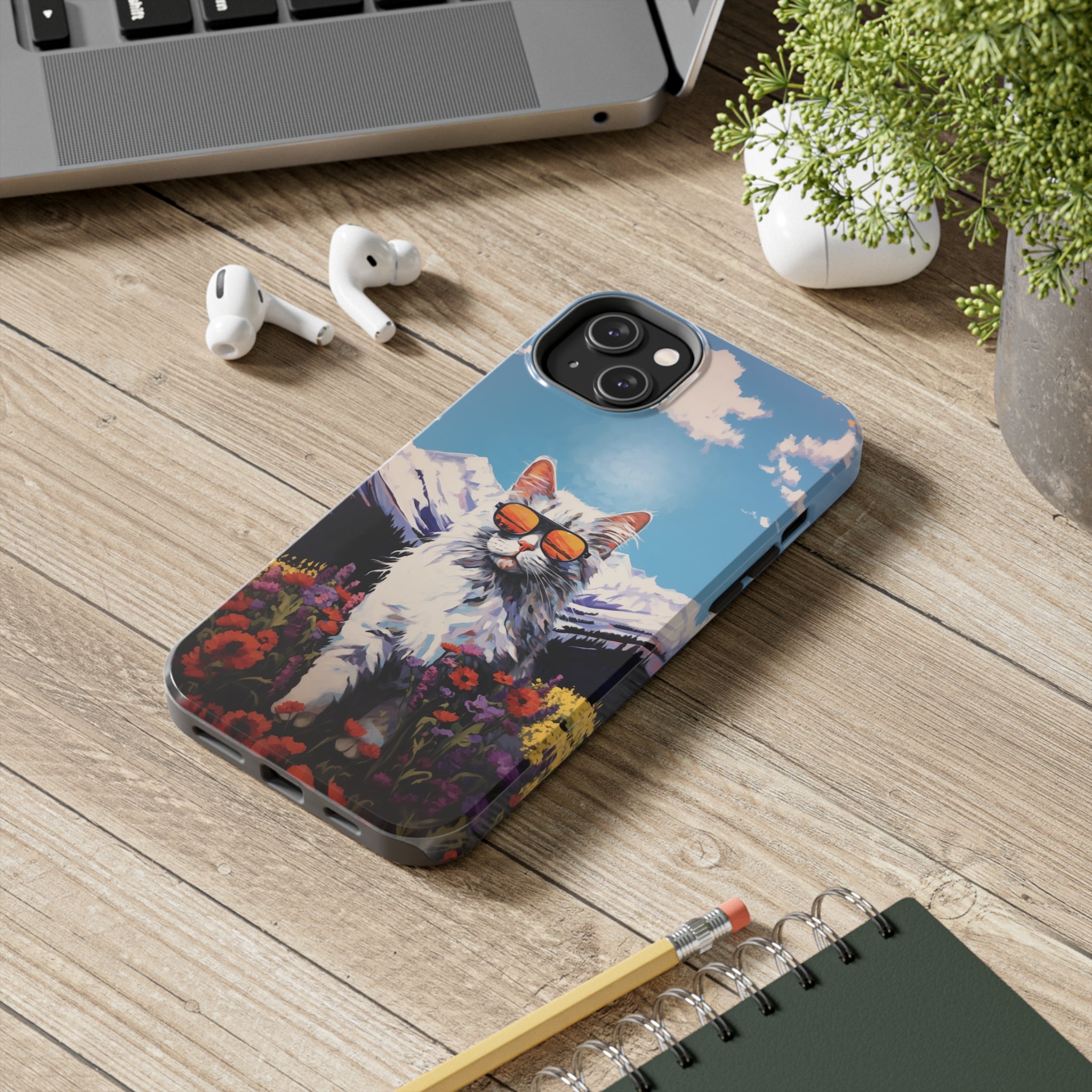 Maine Coon Magic: Impact-Resistant iPhone Case