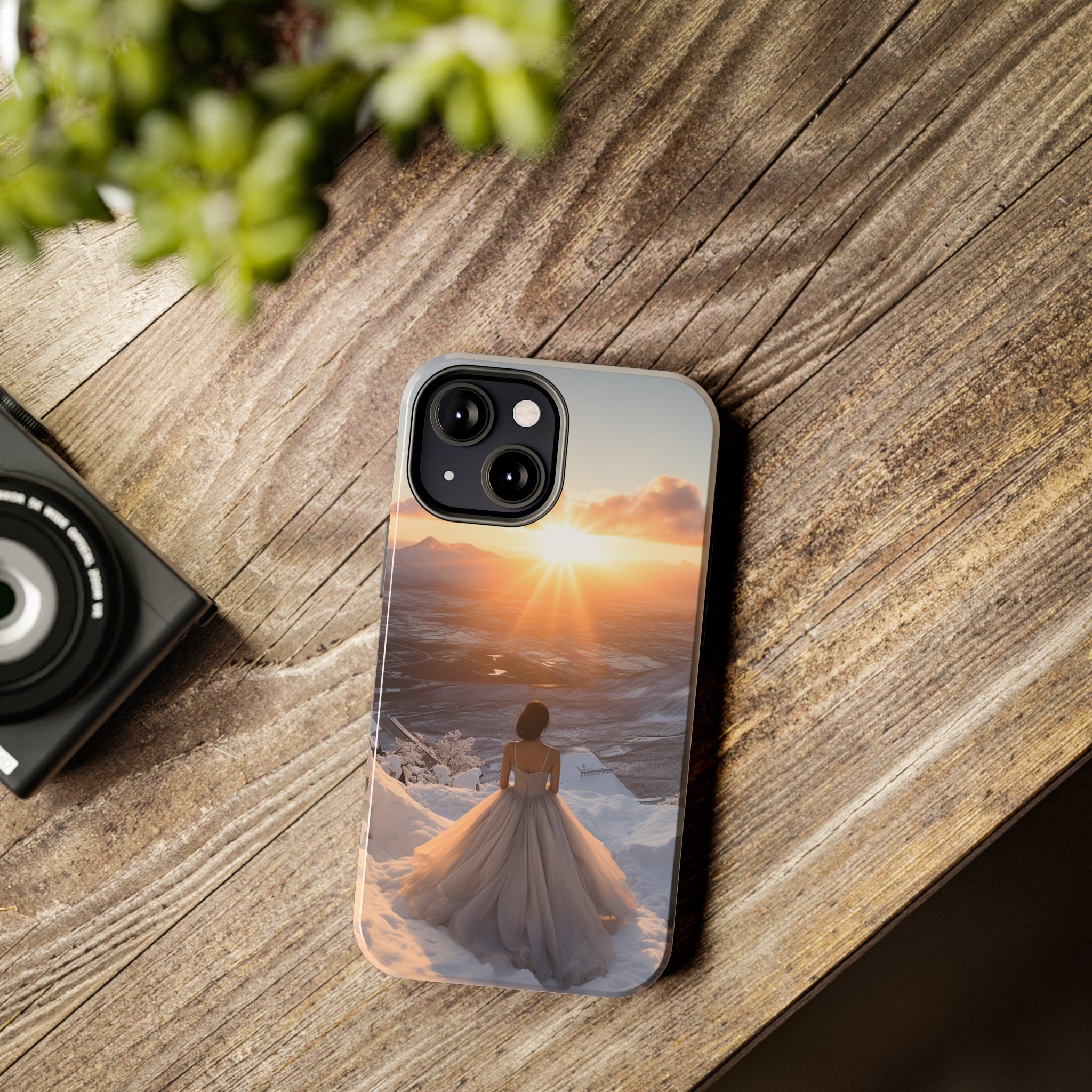 Bride's Horizon - Impact-Resistant iPhone Case