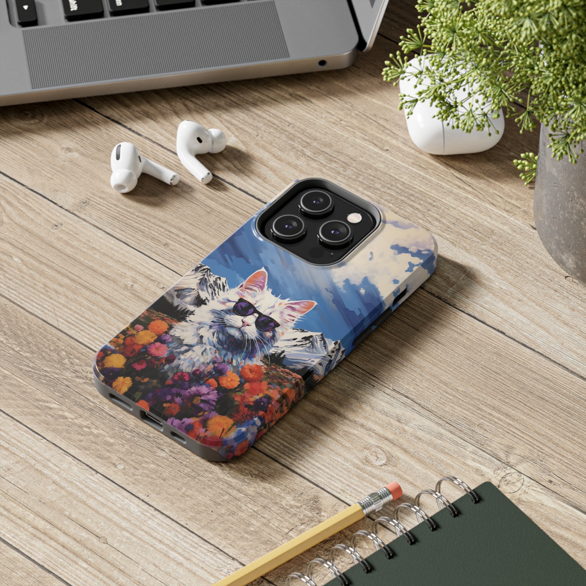 Maine Coon Magic: Impact-Resistant iPhone Case