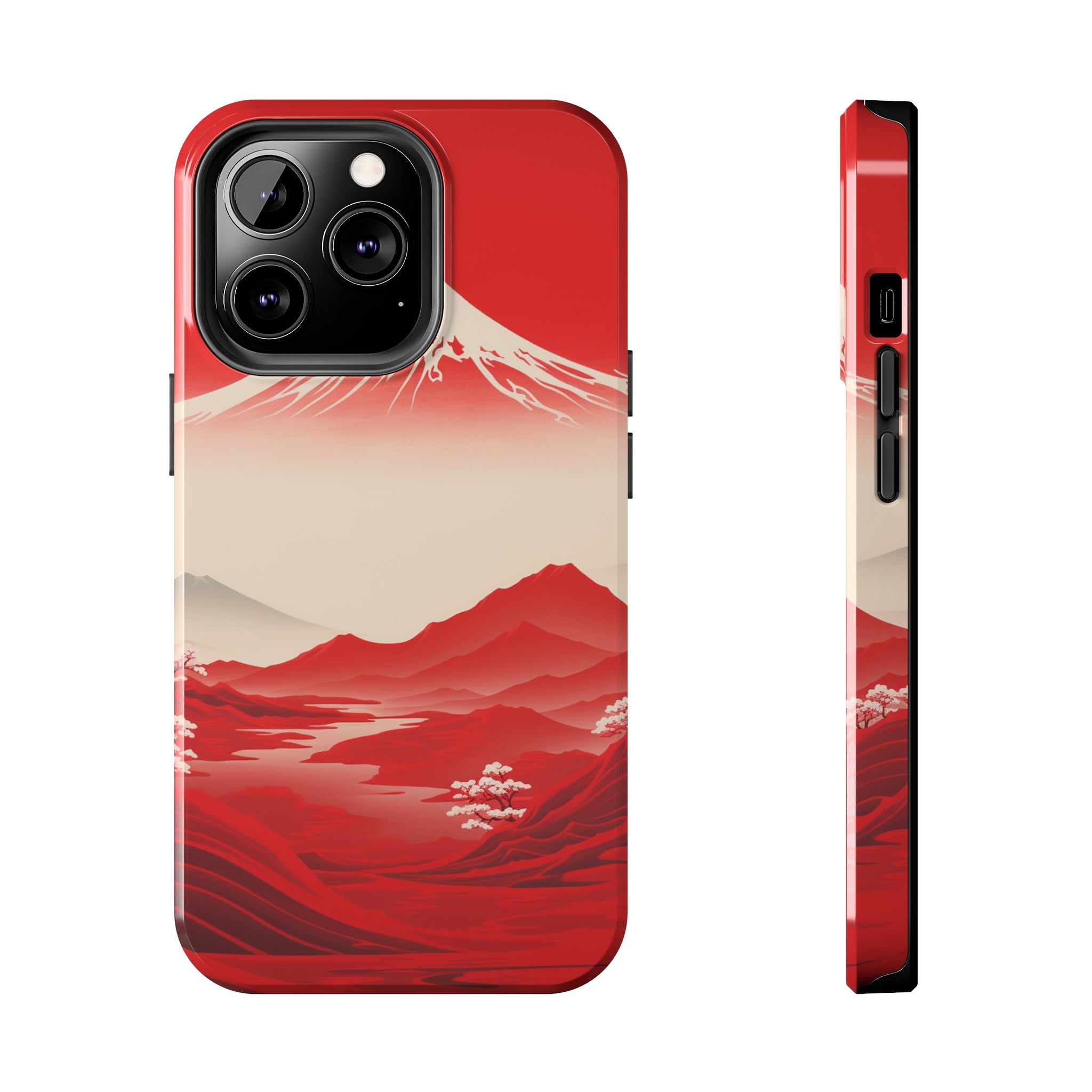 Bloody Fuji: Impact-Resistant iPhone Case